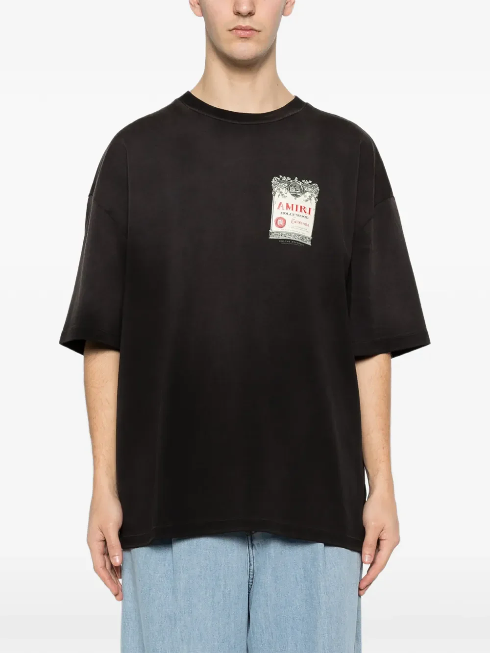 AMIRI - Men Chateau Stamp Os Tee