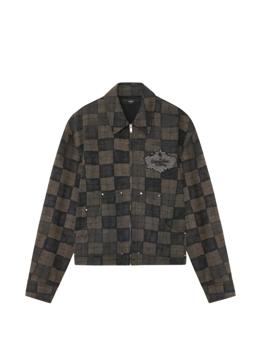 AMIRI - Men Checkered Work Jacket