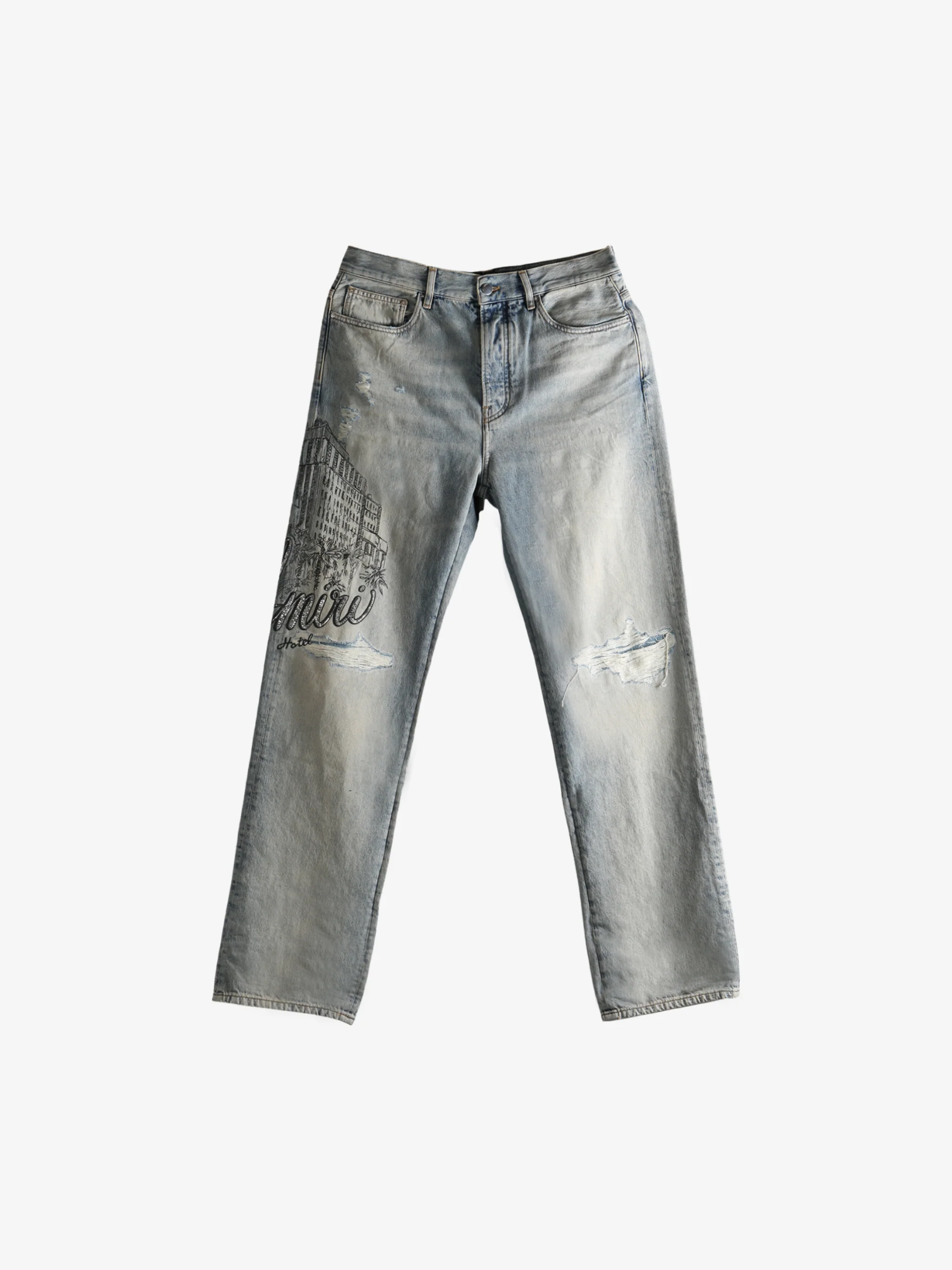 AMIRI - Men Crystal Amiri Hotel Jean - Image 4