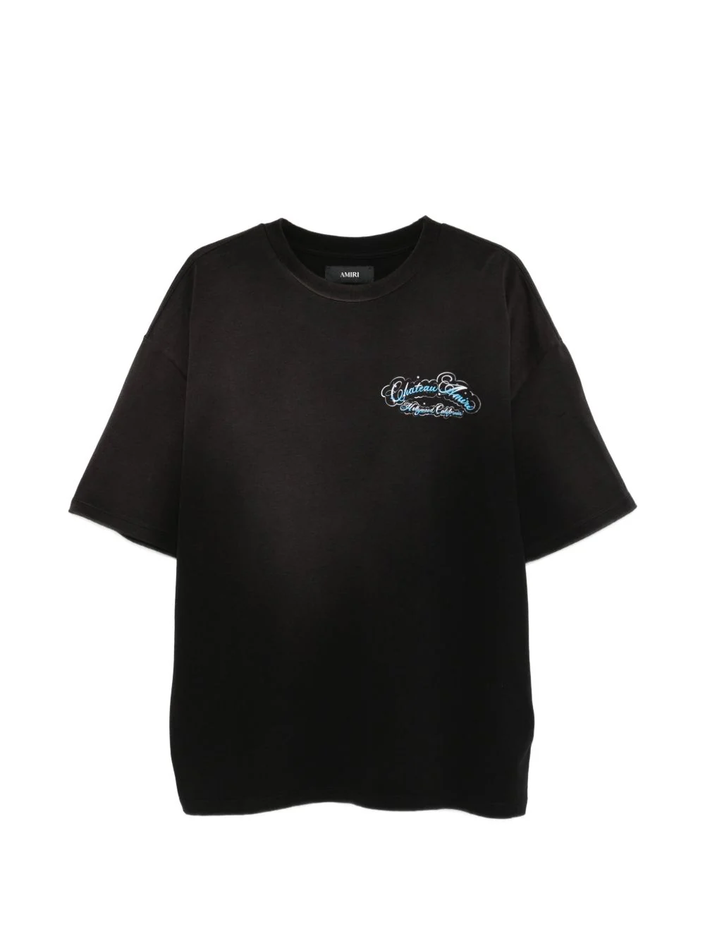 AMIRI - Men Crystal Chateau Script Os Tee - Image 5