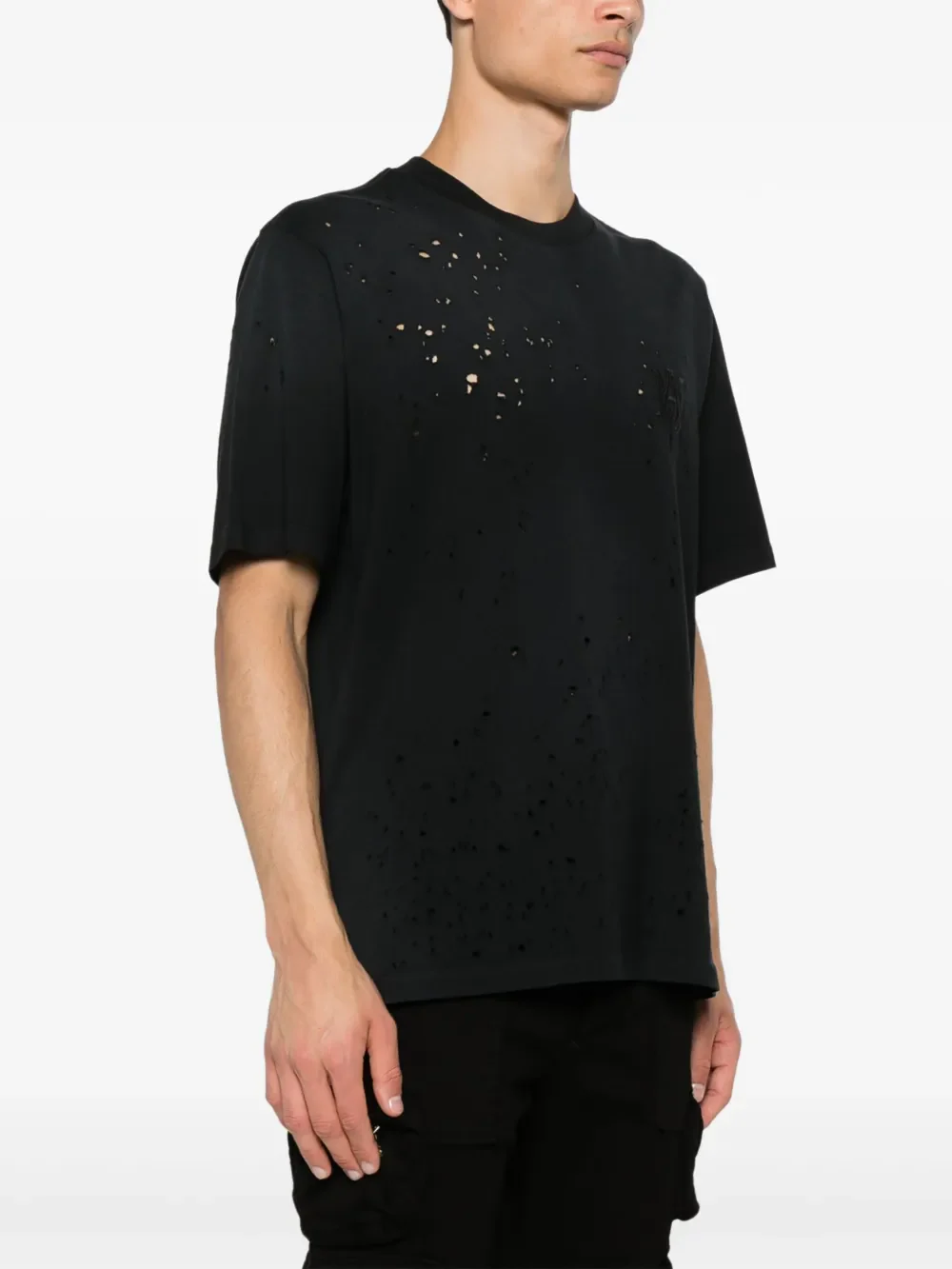 AMIRI - Men Ma Shotgun Embroidered Tee - Image 2