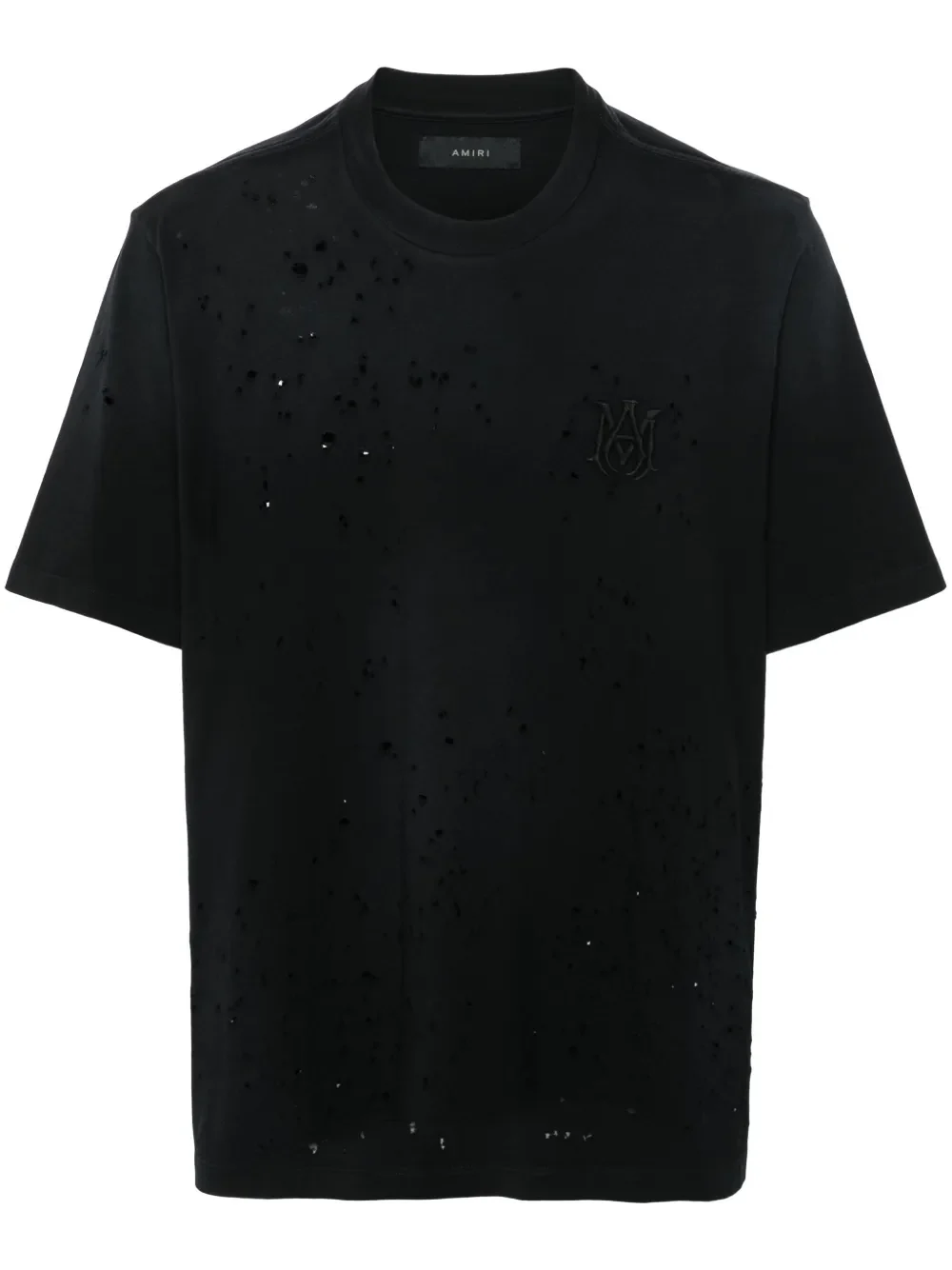 AMIRI - Men Ma Shotgun Embroidered Tee - Image 5