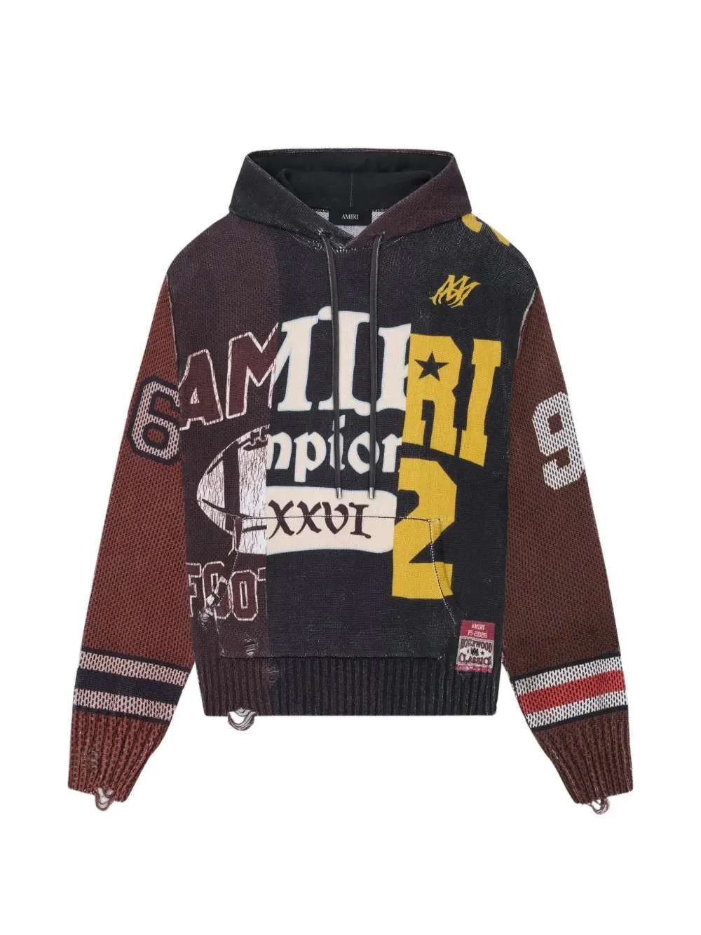 AMIRI - Men Spliced Hoodie