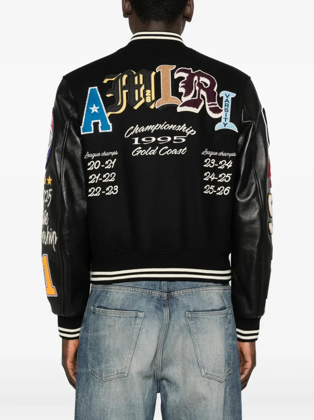 AMIRI - Men Varsity Patch Jacket - Image 3