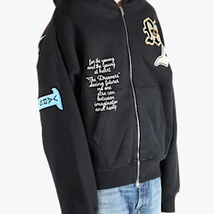 AMIRI - Men Varsity Patch Os Zip Hoodie - Image 2