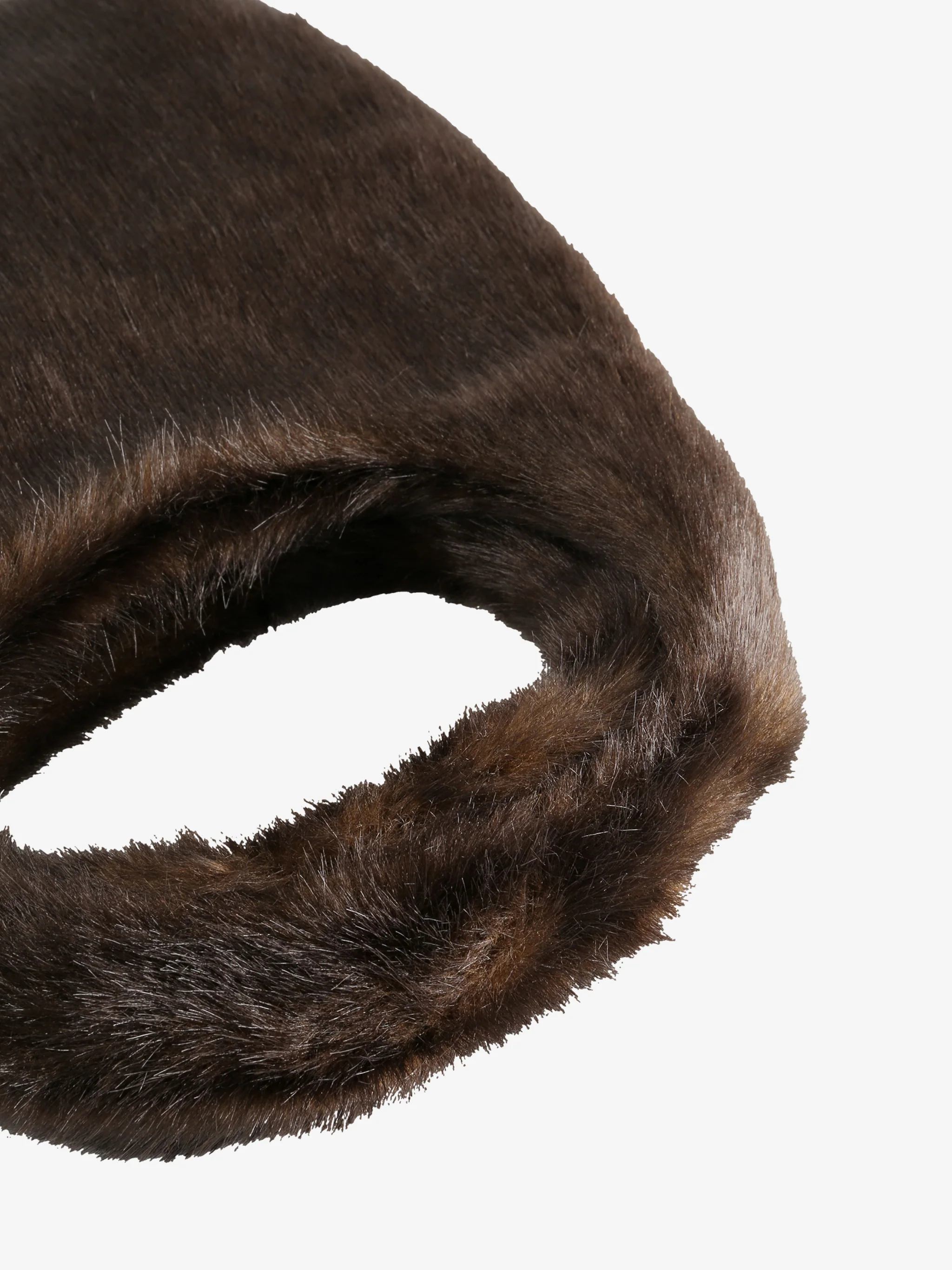 AMOMENTO - Women Fur Tote Bag - Image 3