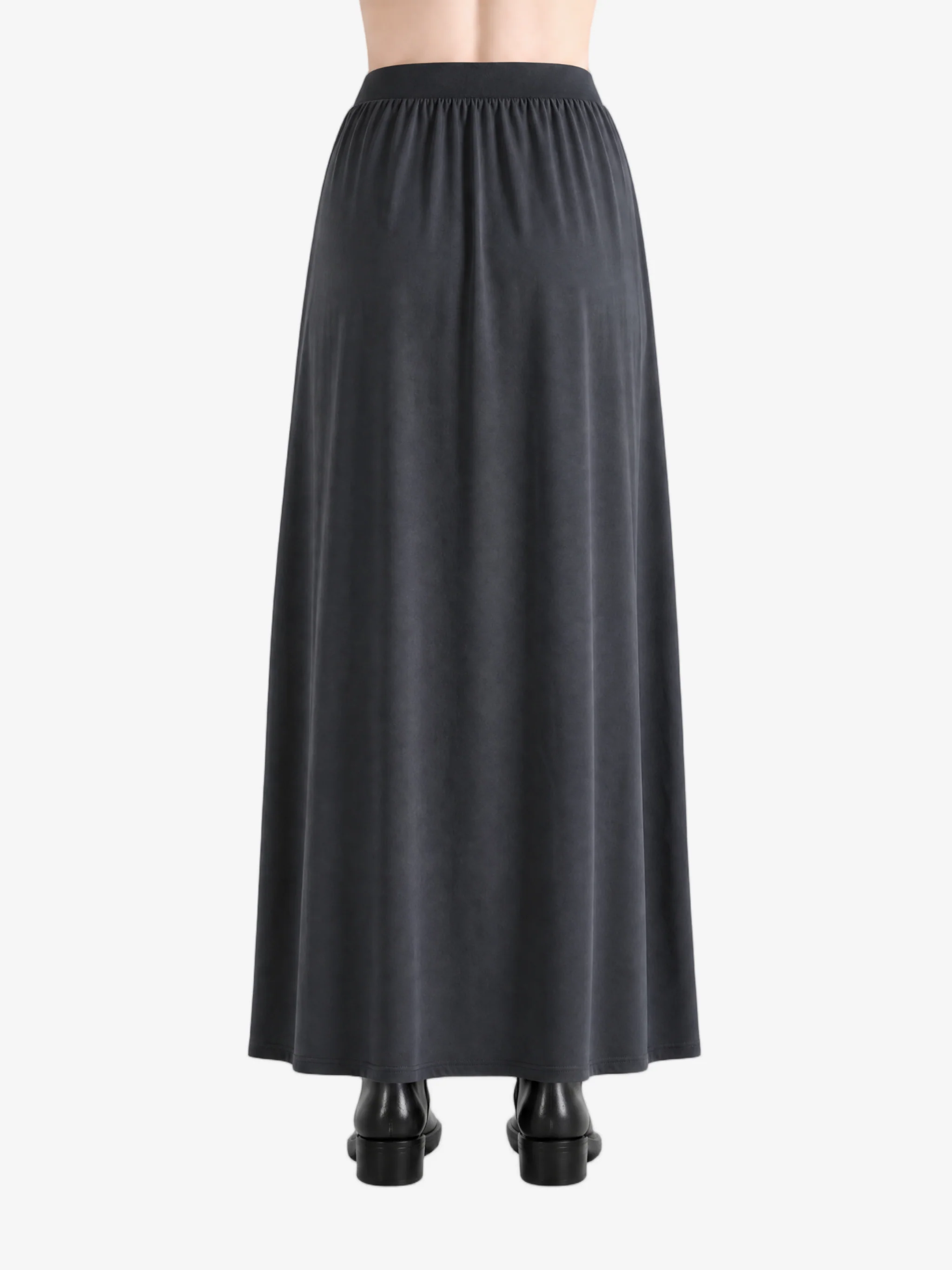 AMOMENTO - Women Jersey Maxi Long Skirt - Image 3
