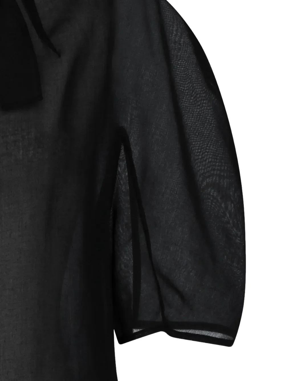 AMOMENTO - Women Knotted Collar Top - Image 4