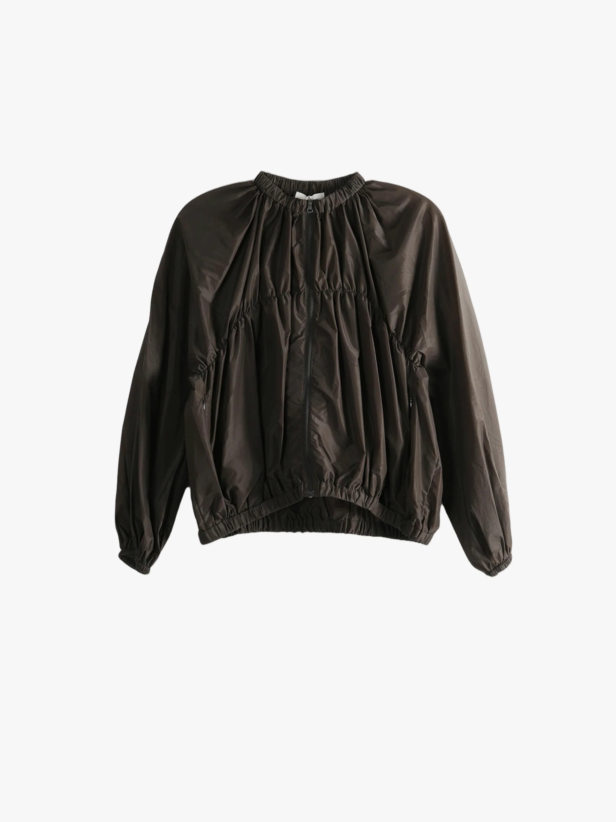 AMOMENTO - Women Nylon Shirring Jumper - Image 4