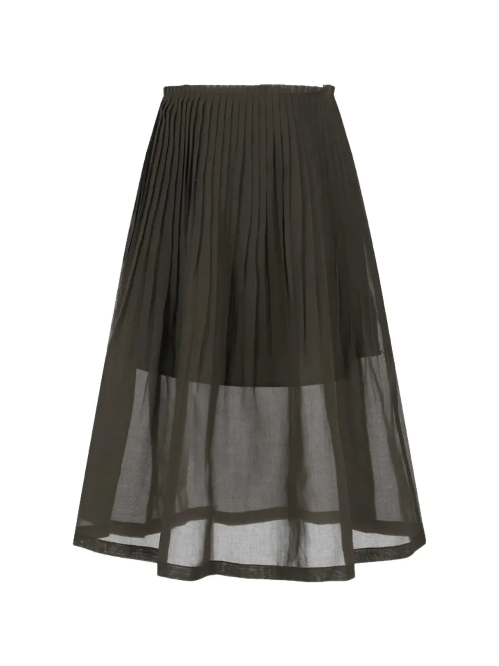AMOMENTO - Women Pleated Midi Skirt - Image 2