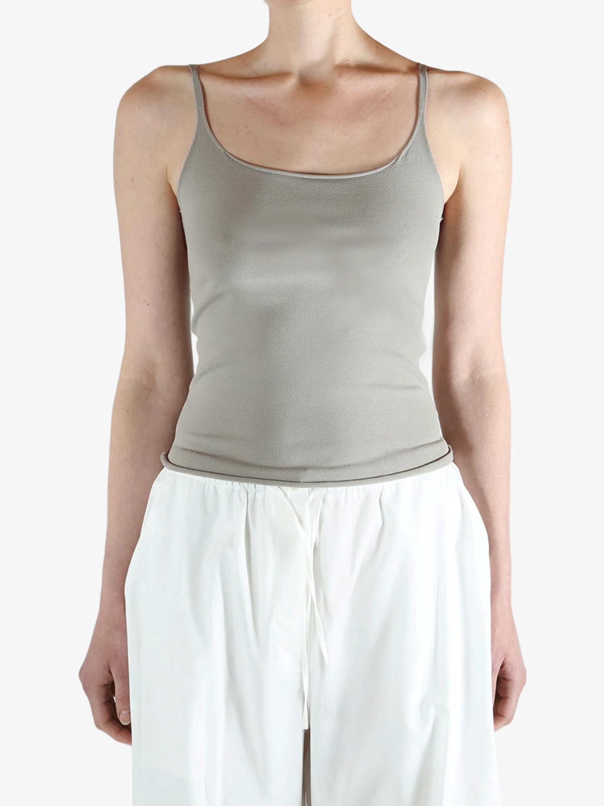 AMOMENTO - Women Sleeveless Knit Top