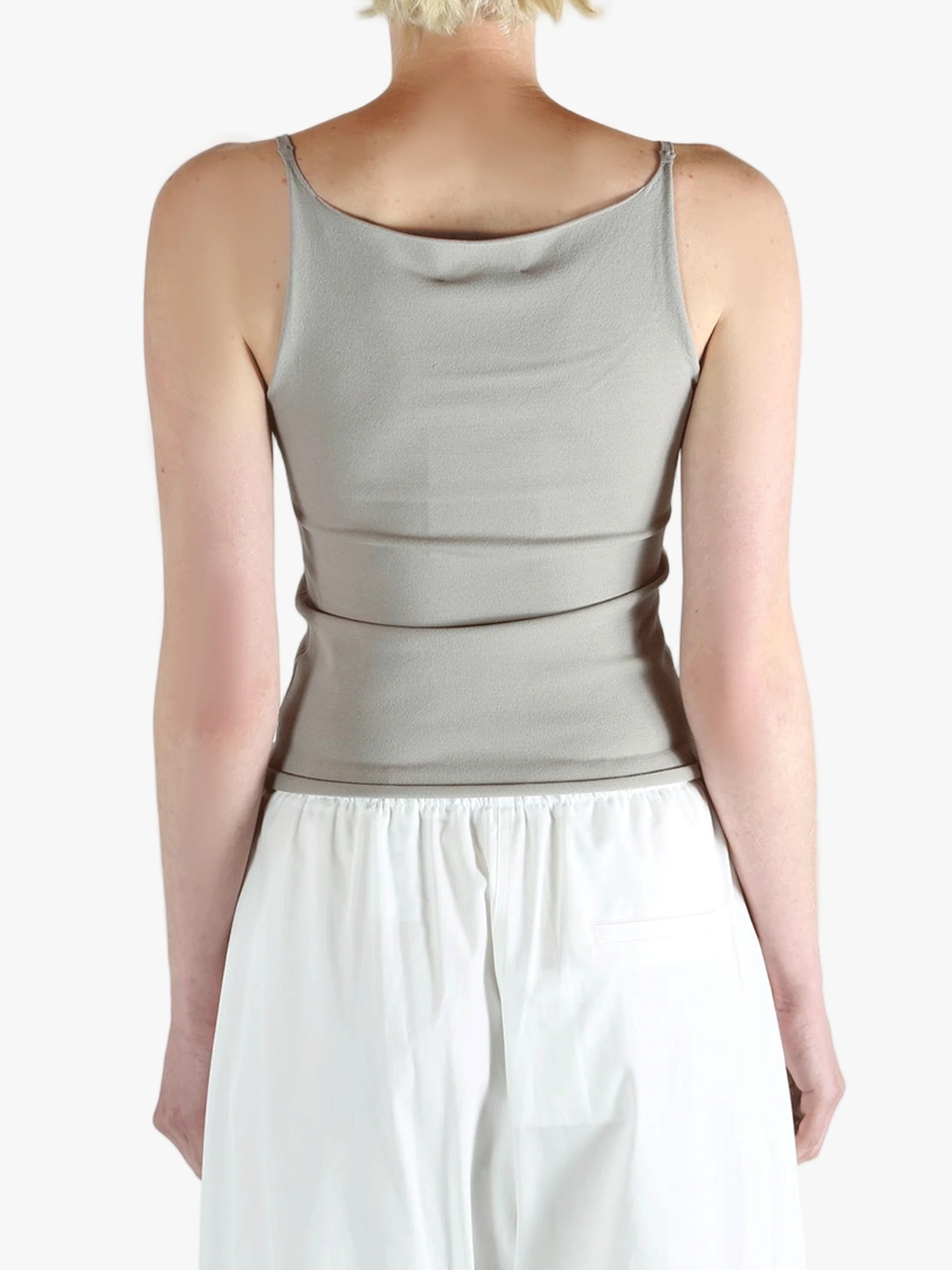 AMOMENTO - Women Sleeveless Knit Top - Image 3