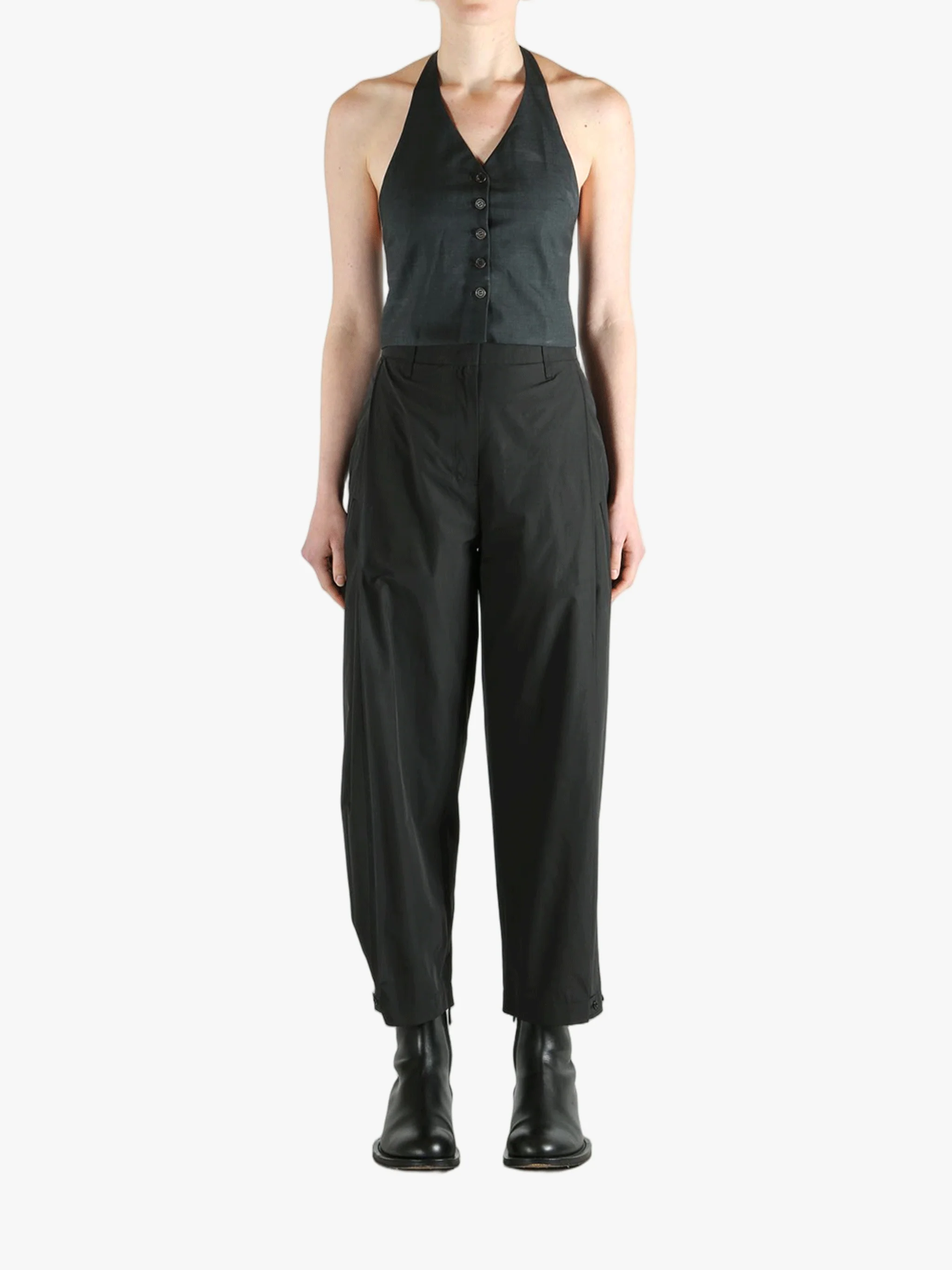 AMOMENTO - Women Wool Halterneck Top - Image 4