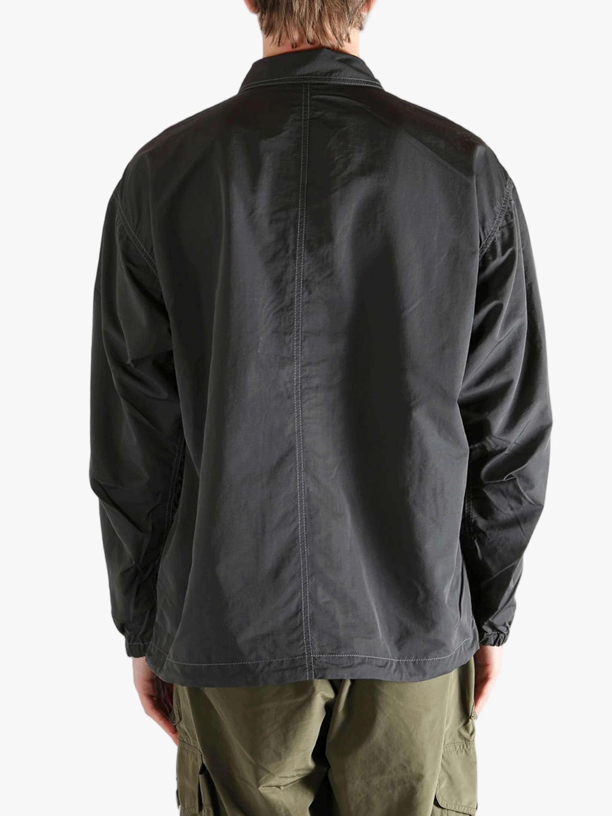AND WANDER - Men 99 Crinkled Nylon Shirt Jacket - Image 3