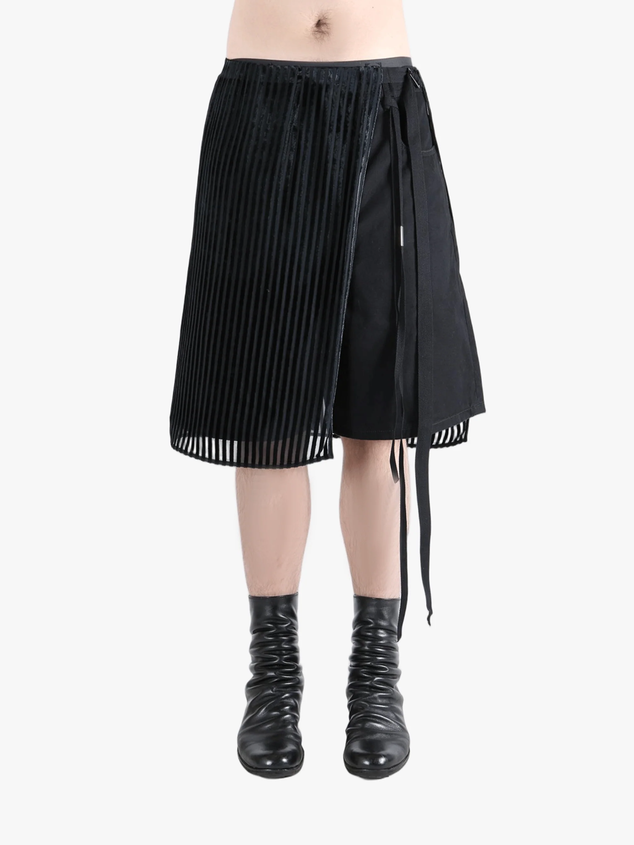 ANN DEMEULEMEESTER - Men Gerhard Knee Lenght Apron