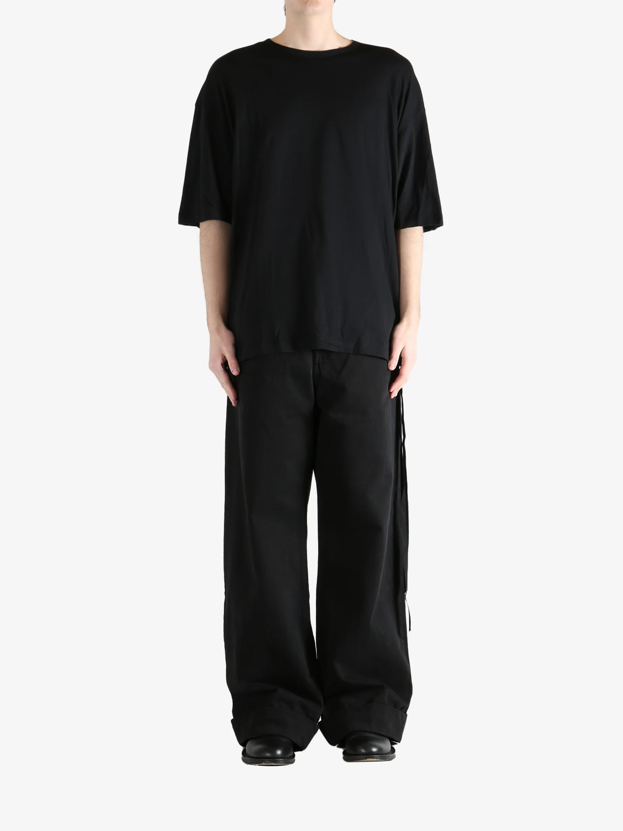 ANN DEMEULEMEESTER - Men "It Reminded Me Of Us" Print Dieter High Comfort T-Shirt - Image 4