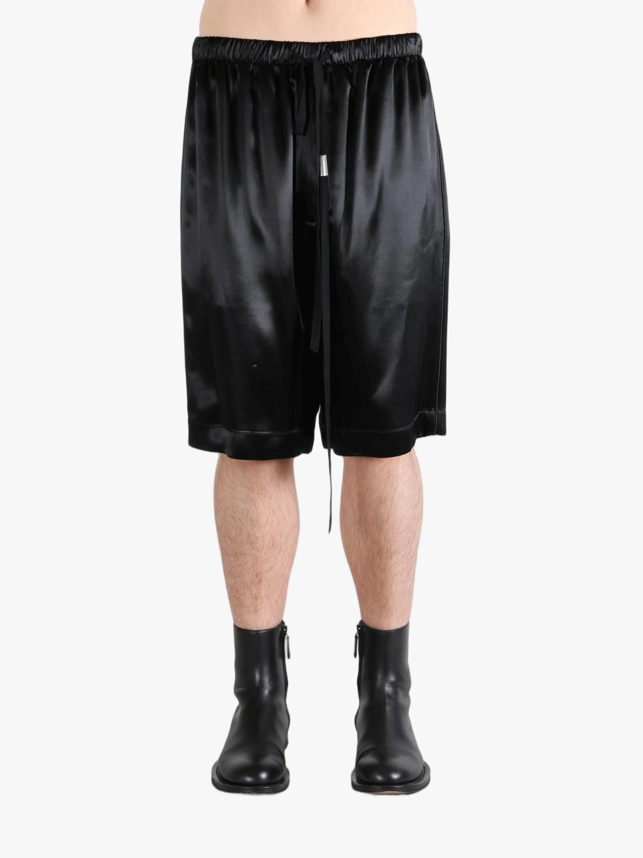 ANN DEMEULEMEESTER - Men Raul Relaxed Lounge Bermuda Shorts
