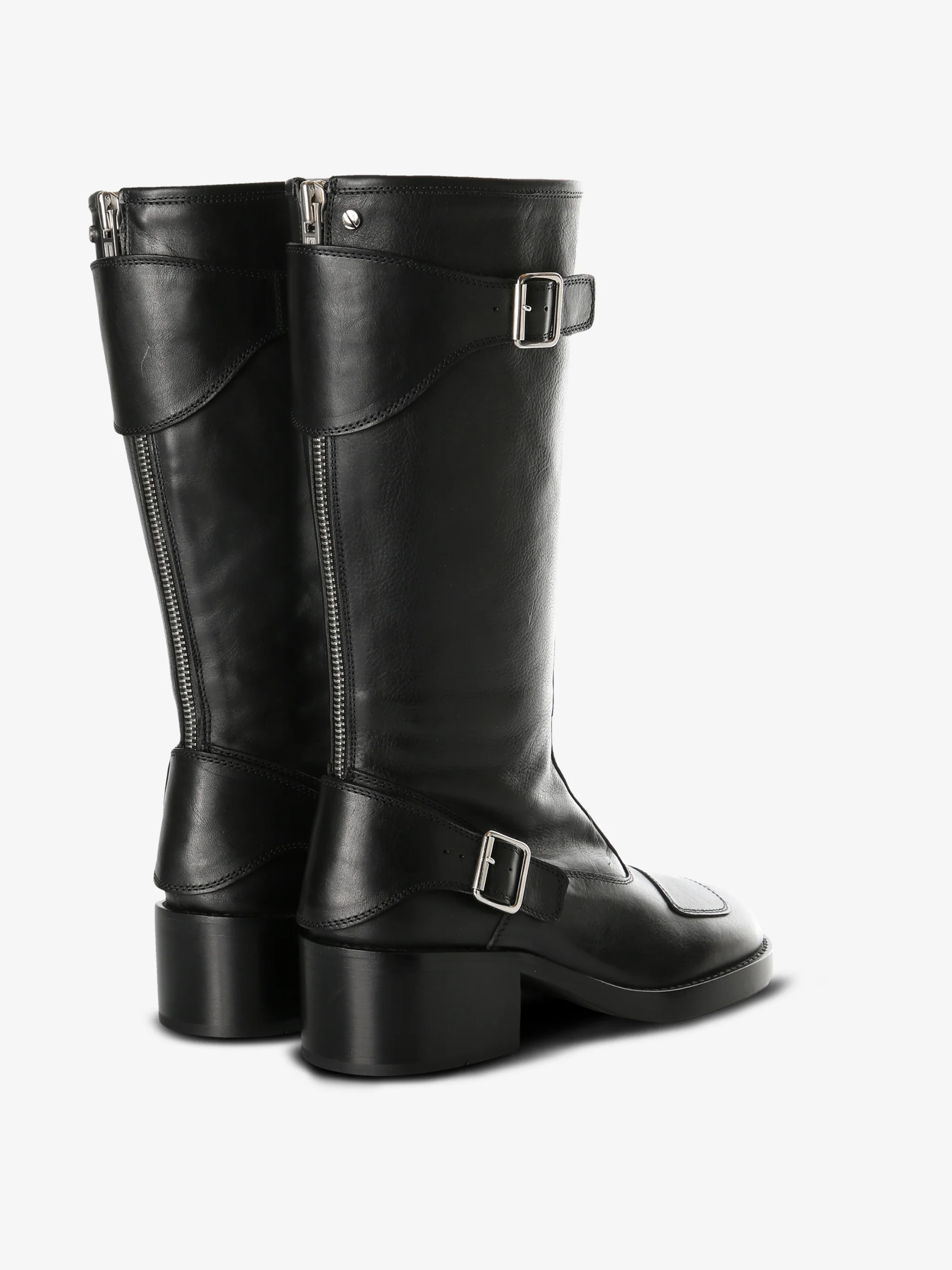 ANN DEMEULEMEESTER - Women Balo High Biker Boots - Image 3