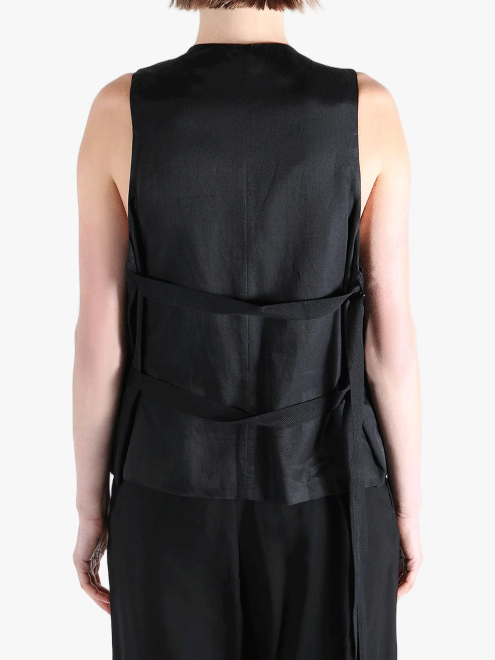 ANN DEMEULEMEESTER - Women Charlotte Classic Waistcoat - Image 3