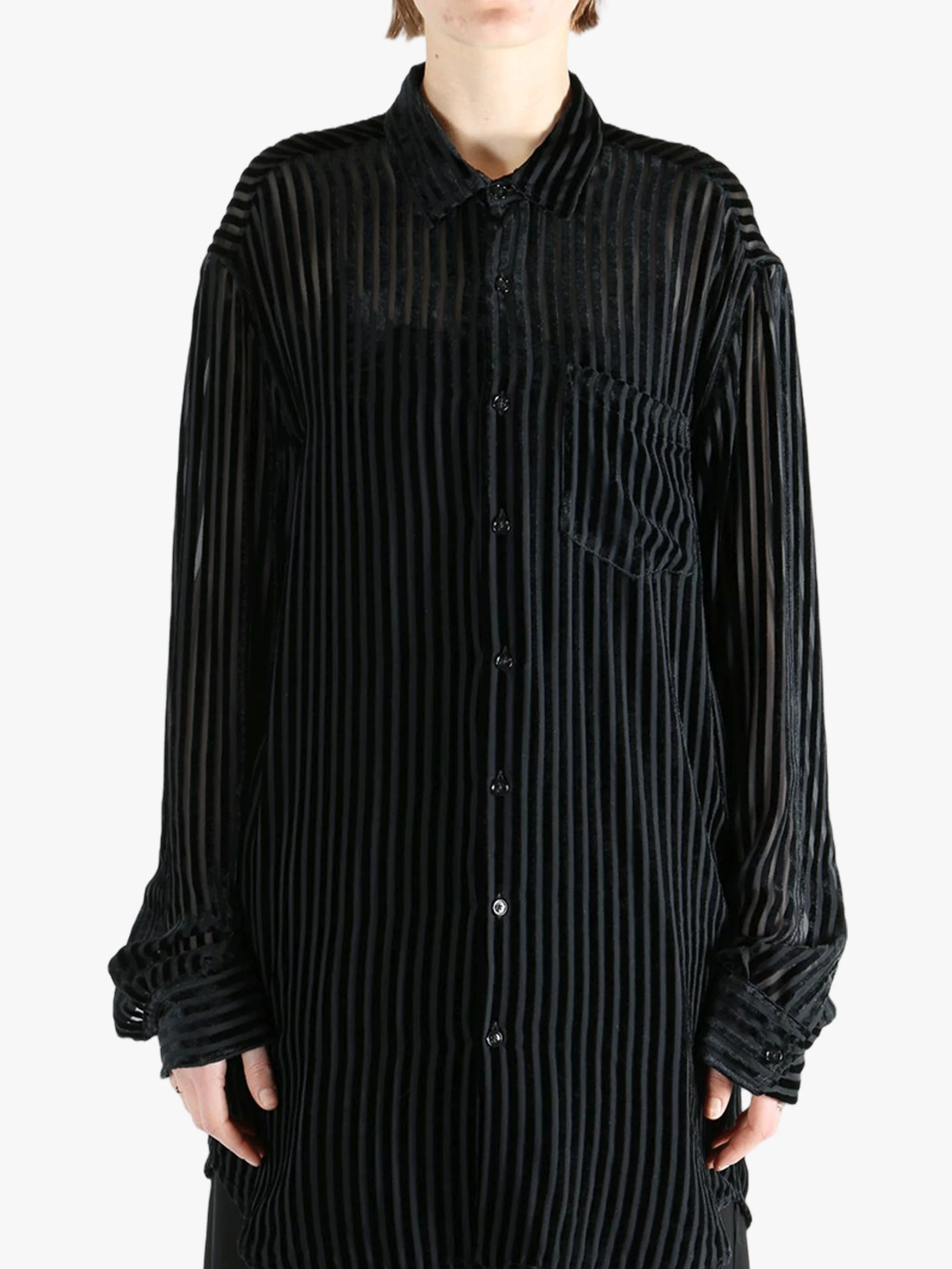 ANN DEMEULEMEESTER - Women Elisabeth Long High Comfort Shirt