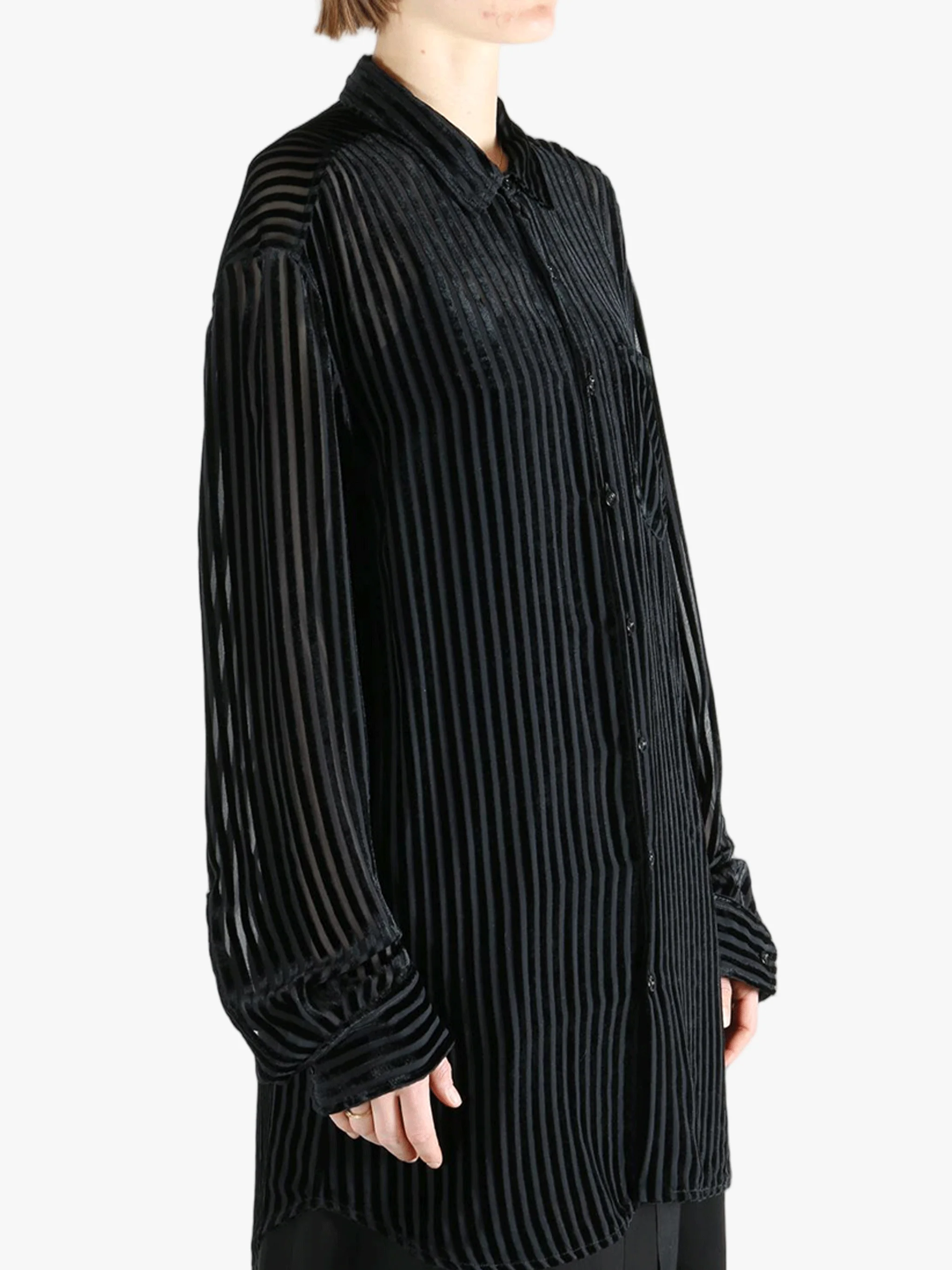 ANN DEMEULEMEESTER - Women Elisabeth Long High Comfort Shirt - Image 2