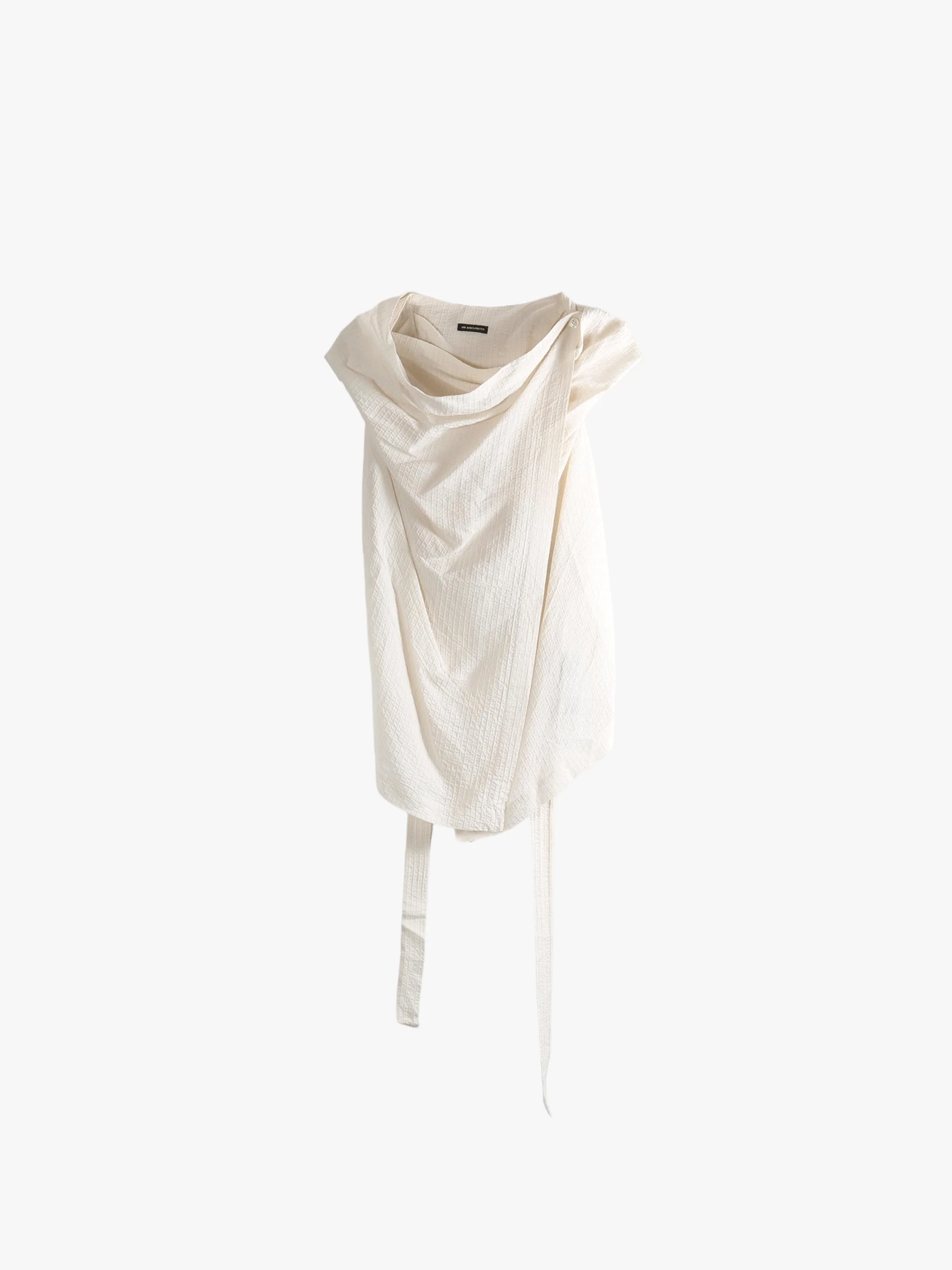 ANN DEMEULEMEESTER - Women Macy Asymmetric Wrap Belt Top - Image 4