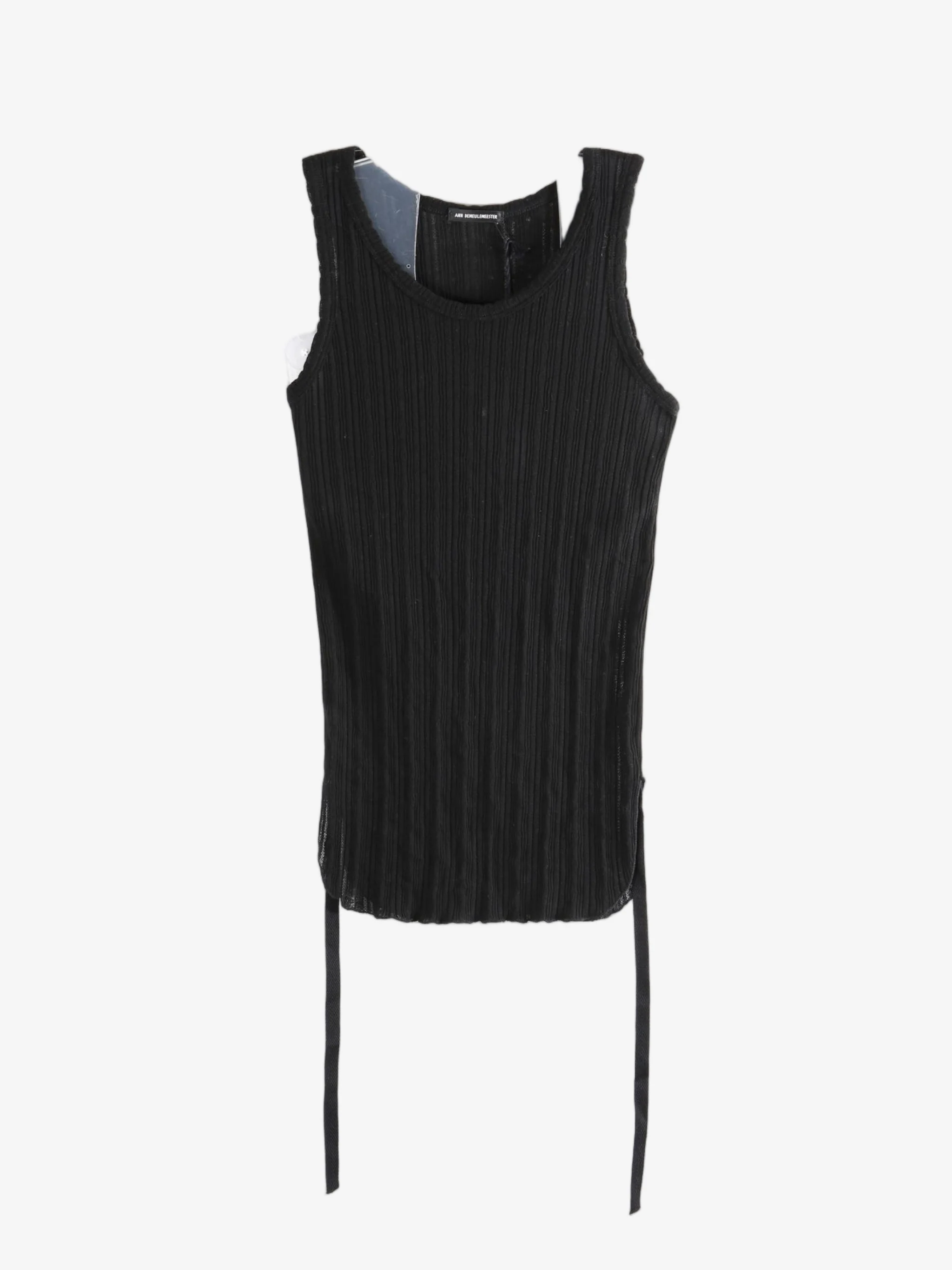 ANN DEMEULEMEESTER - Women Mara Wrinkled Cropped Tank Top - Image 4