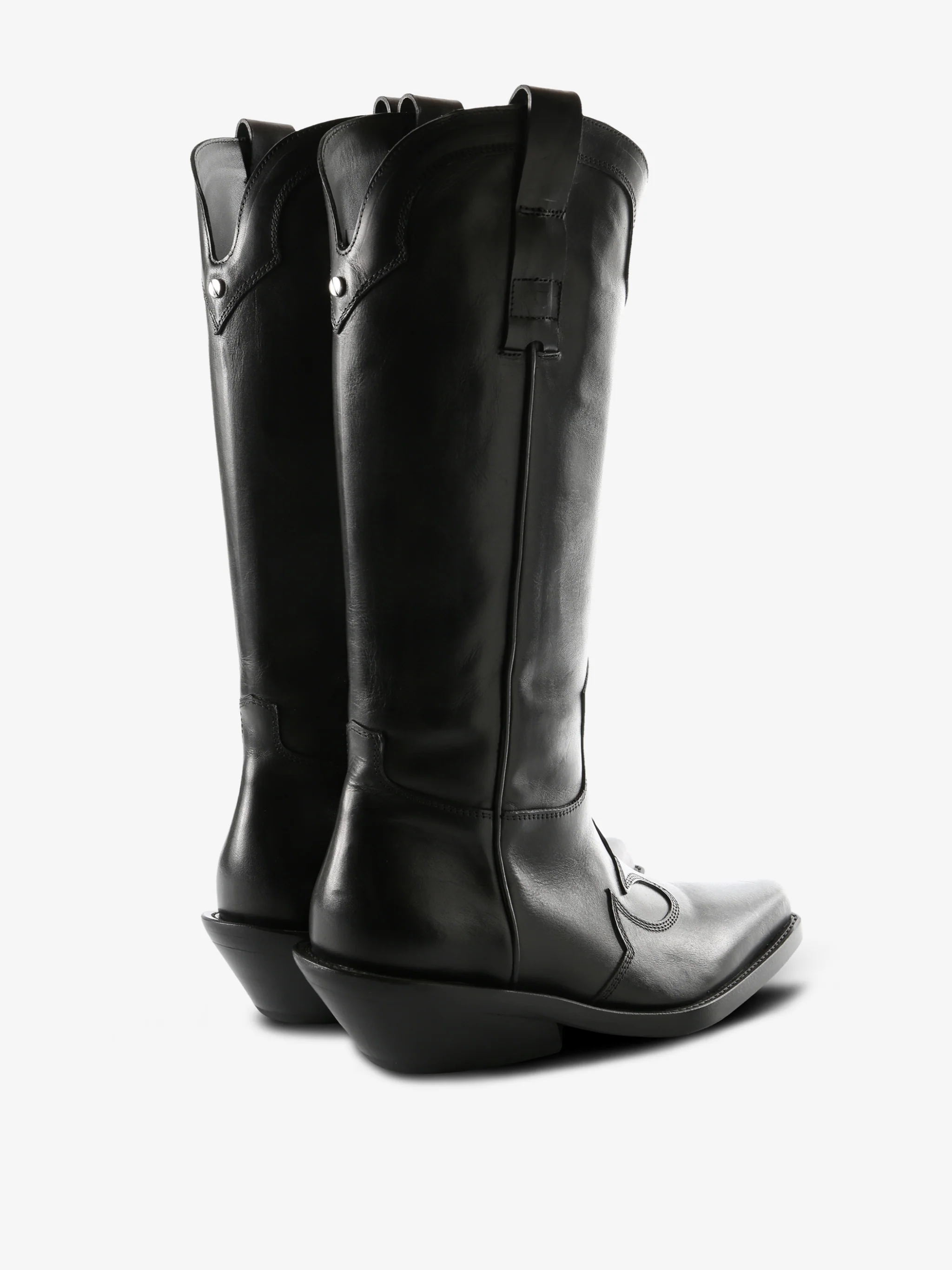 ANN DEMEULEMEESTER - Women Rasin Santiags Boots - Image 3