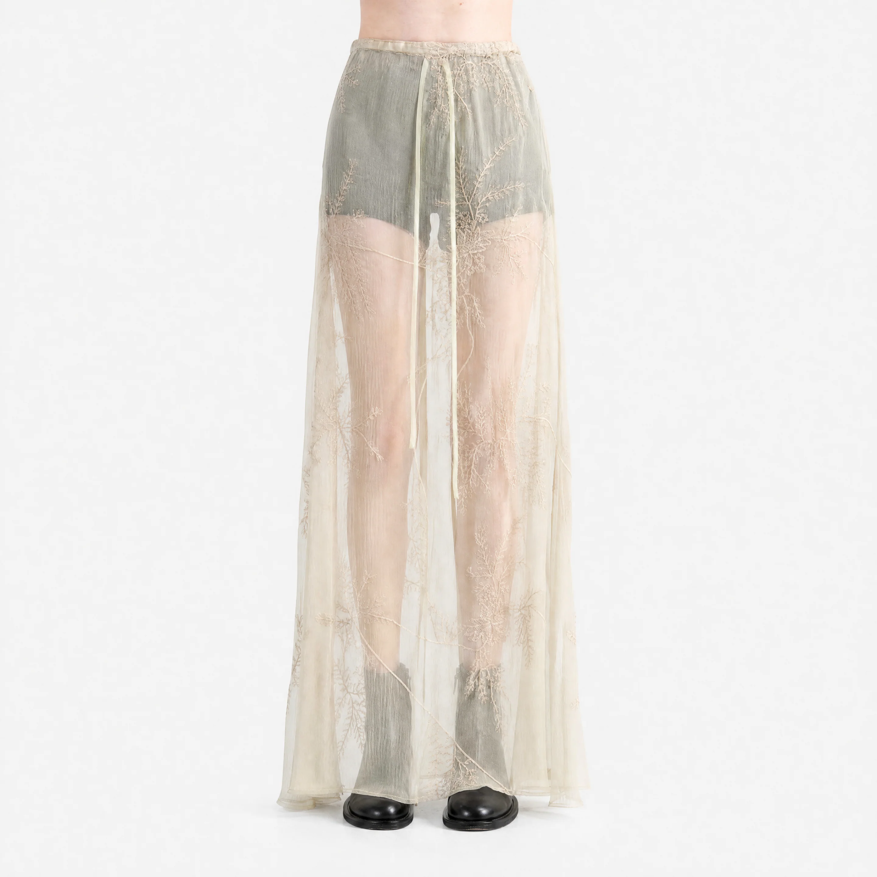 ANN DEMEULEMEESTER - Women Sheila Long Bias Skirt