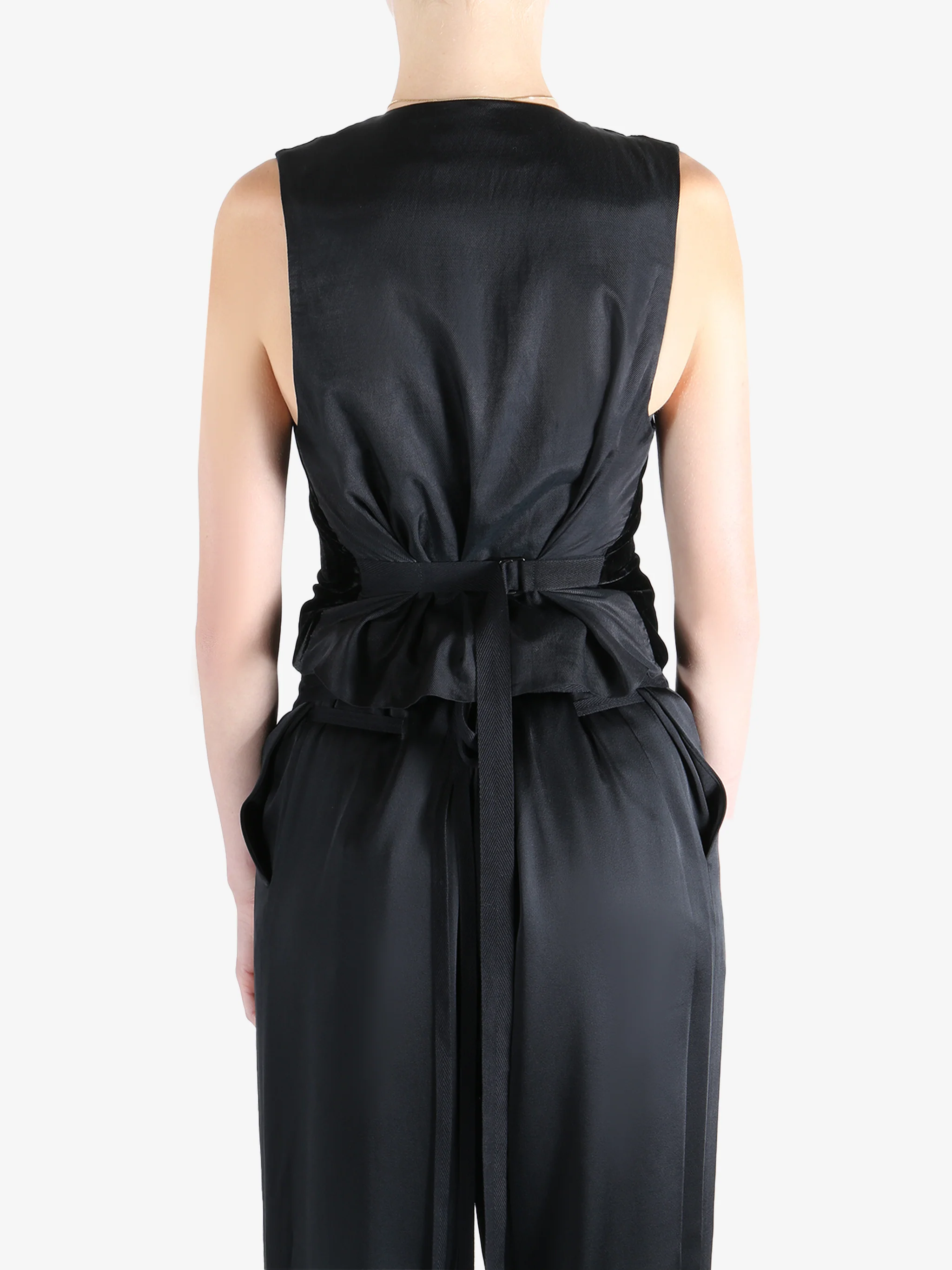 ANN DEMEULEMEESTER - Women Stanse Classic Waistcoat - Image 3