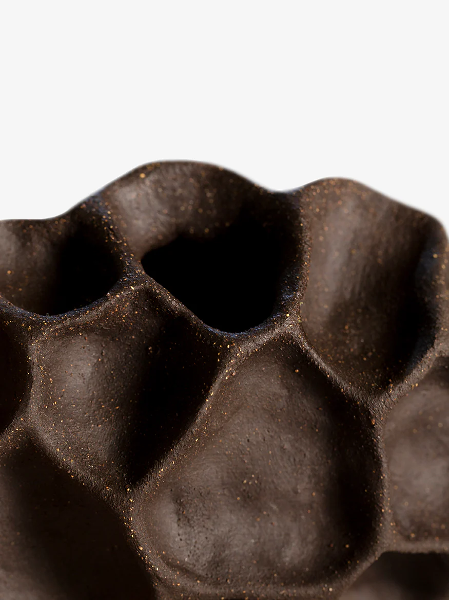 ANN SHURE - Hand-Built Stoneware A Vase - Image 6