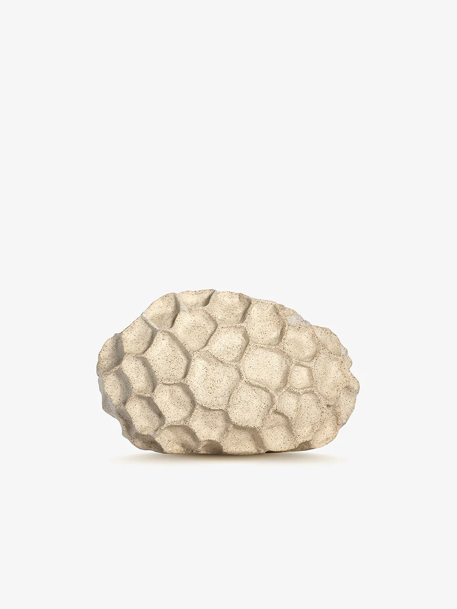 ANN SHURE - Hand-Built Stoneware D Vase - Image 4