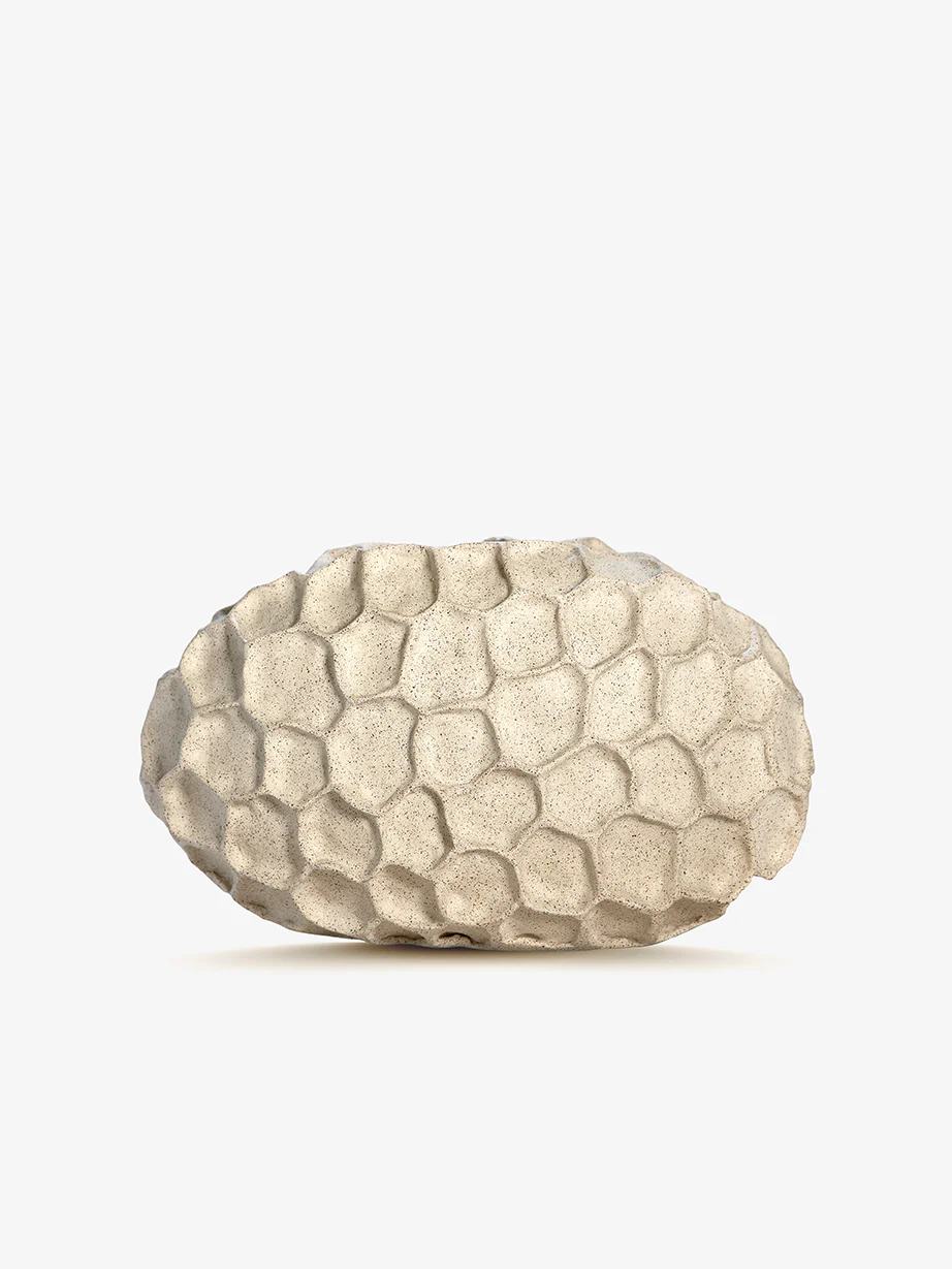 ANN SHURE - Hand-Built Stoneware E Vase - Image 4