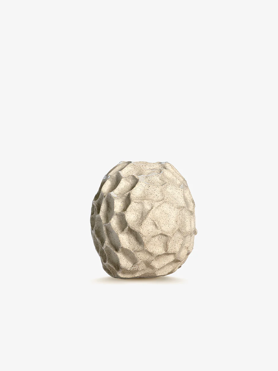 ANN SHURE - Hand-Built Stoneware E Vase - Image 5