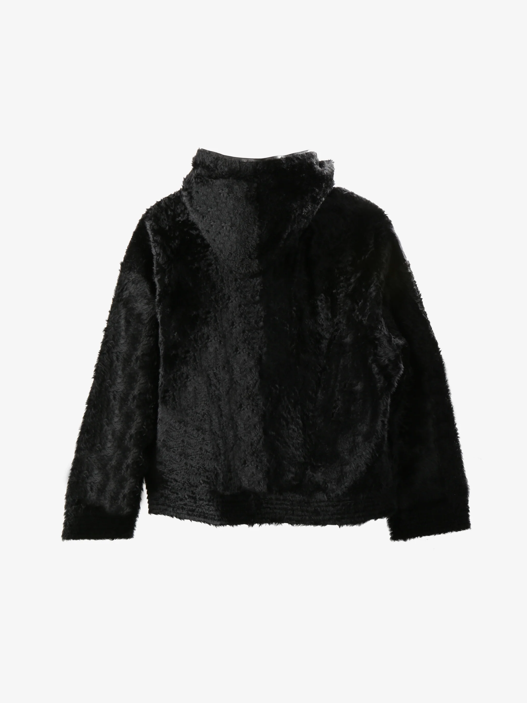 ATELIER NEW YORK - Unisex Shearling Hooded Jacket - Image 5