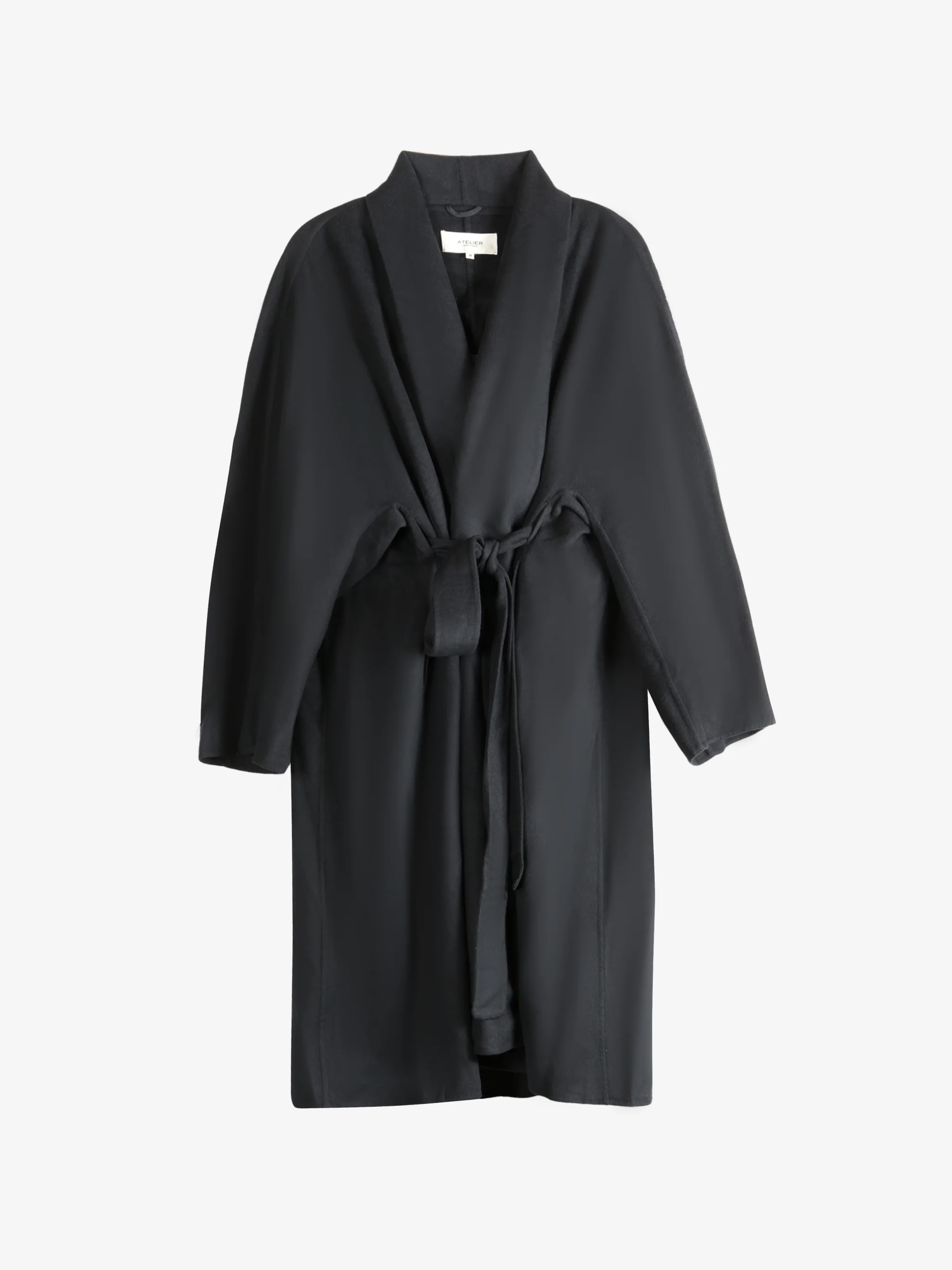ATELIER NEW YORK  - Women Silk Wool Light Coat - Image 4