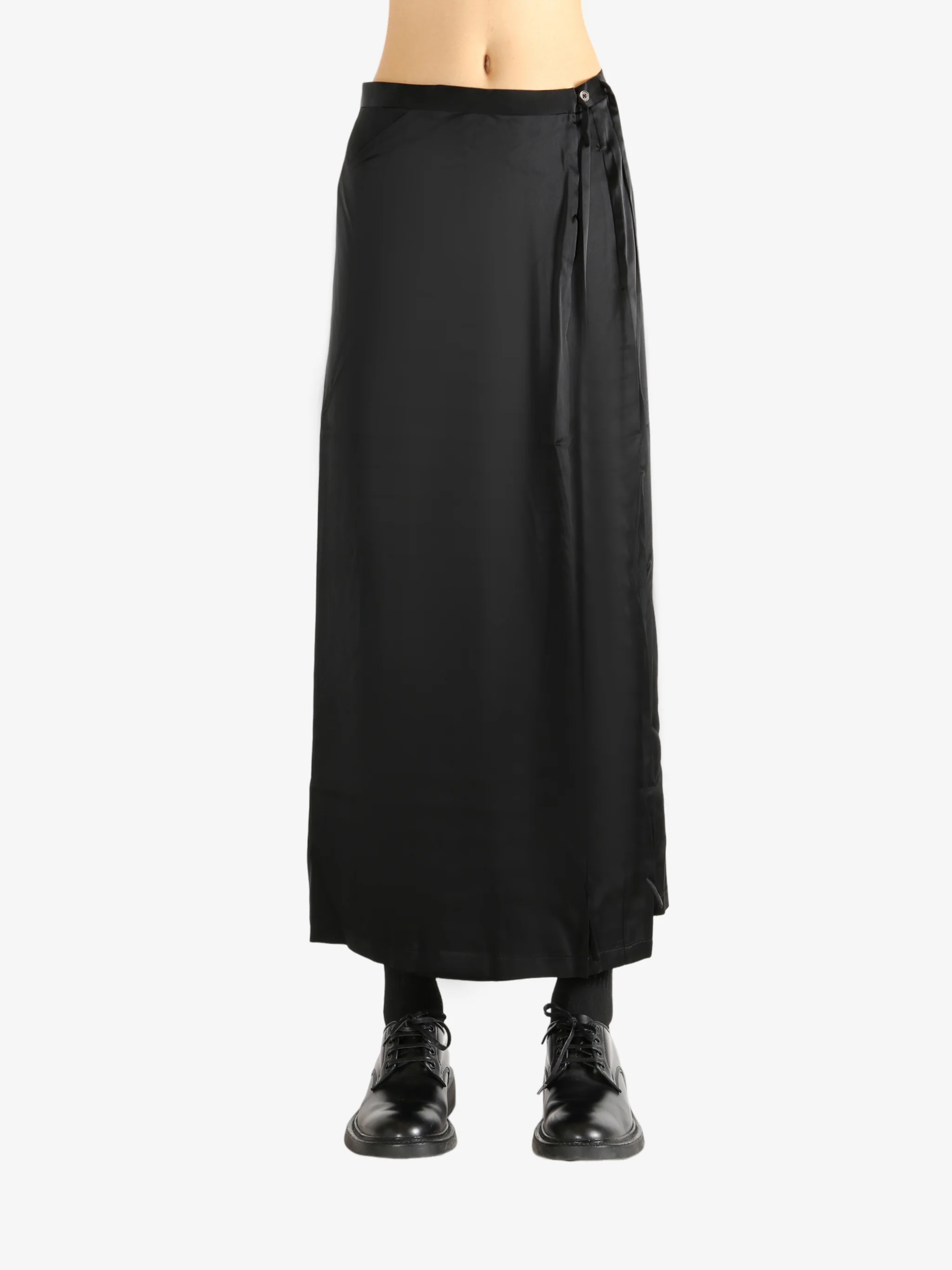 ATELIER NEW YORK  - Women Soft Draping Wrap Skirt