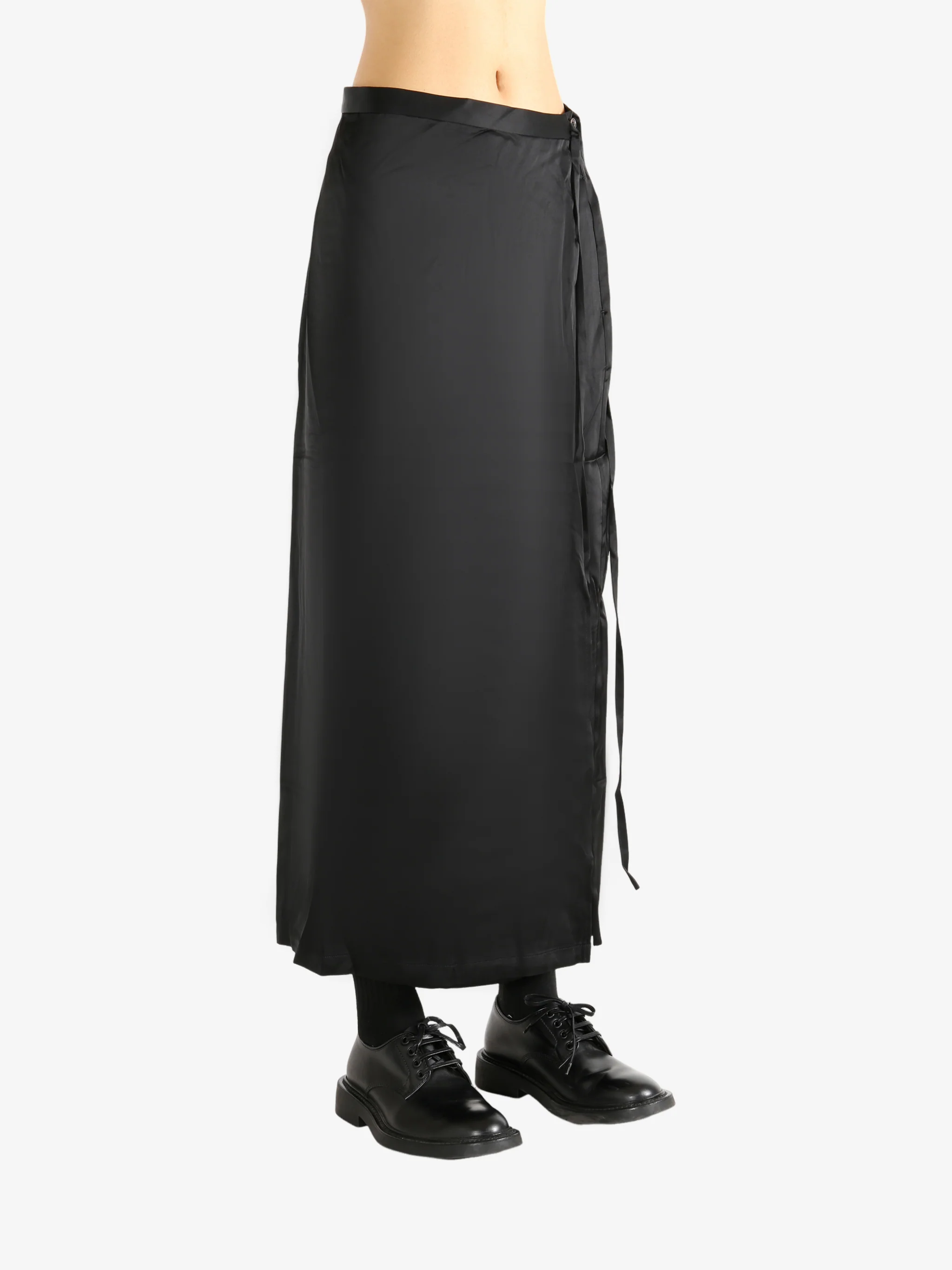 ATELIER NEW YORK  - Women Soft Draping Wrap Skirt - Image 2