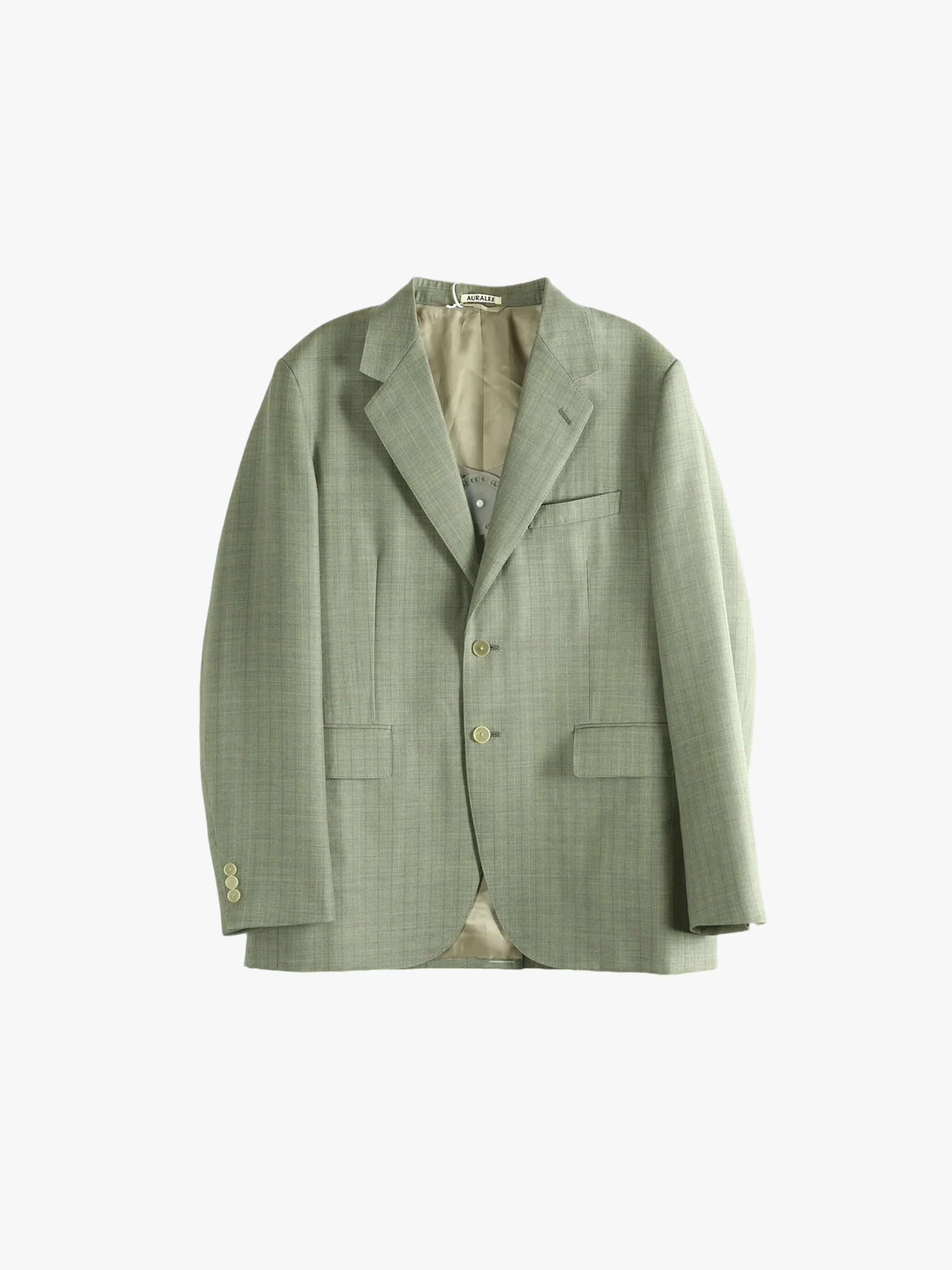 AURALEE - Men Bluefaced Wool Jacket - Image 5