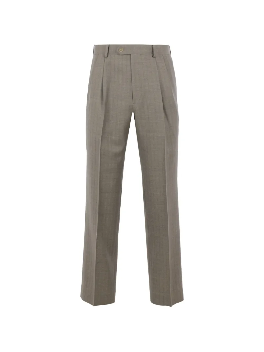AURALEE - Men Bluefaced Wool Two-Tuck Slacks