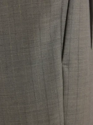 AURALEE - Men Bluefaced Wool Two-Tuck Slacks - Image 3