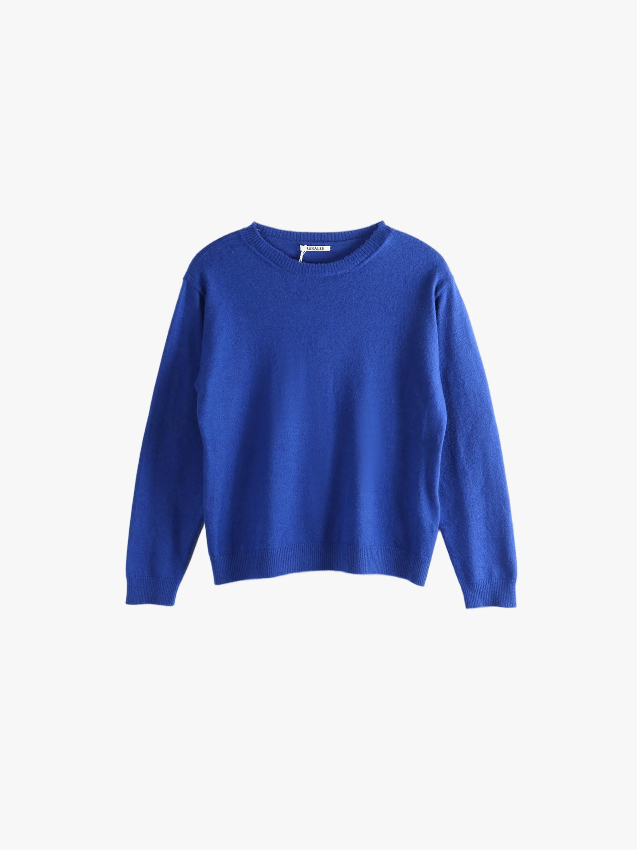 AURALEE - Men Brushed Cashmere Cotton P/O Knit - Image 5