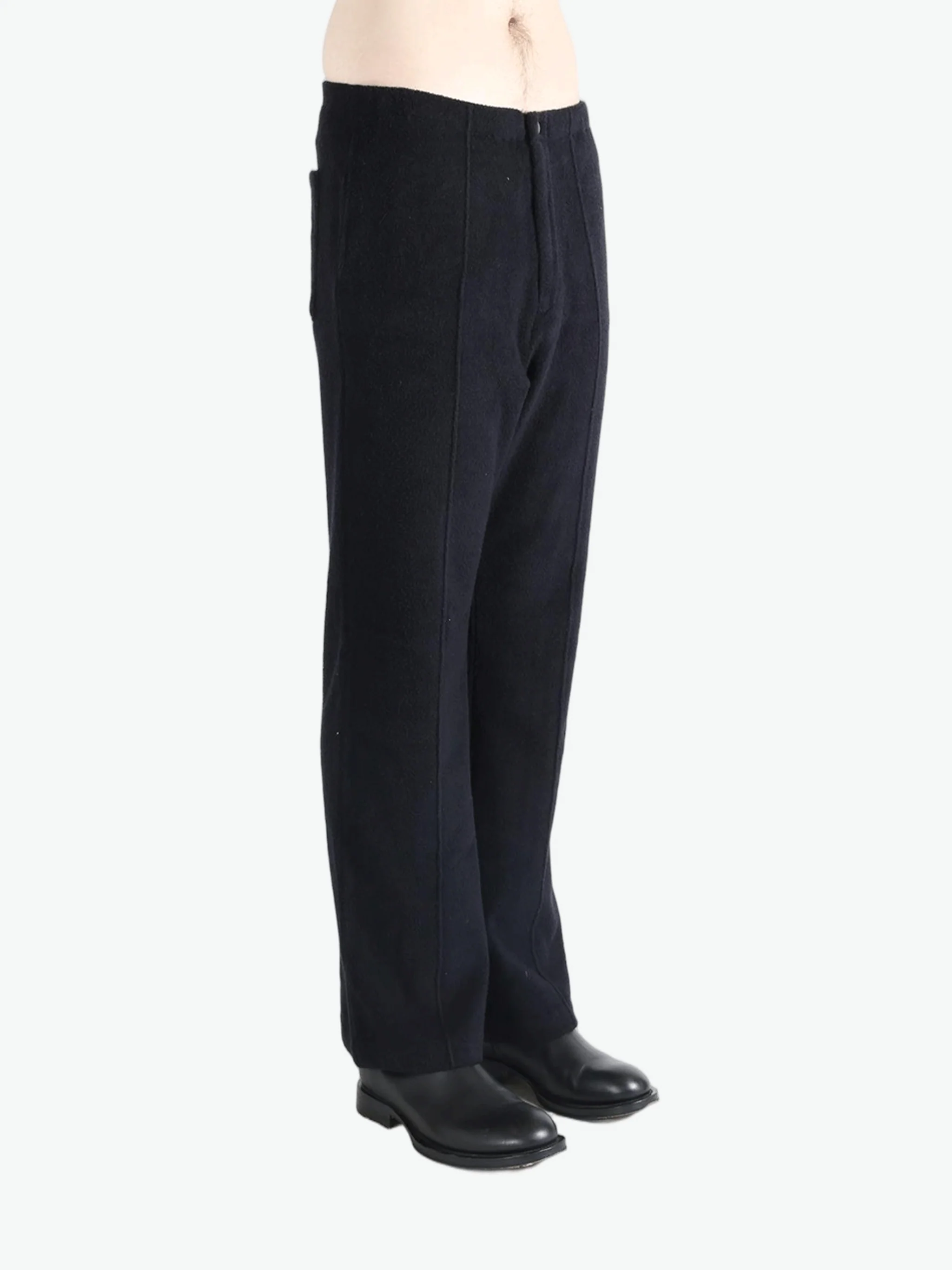 AURALEE - Men Cotton Nylon Pile Pants - Image 2
