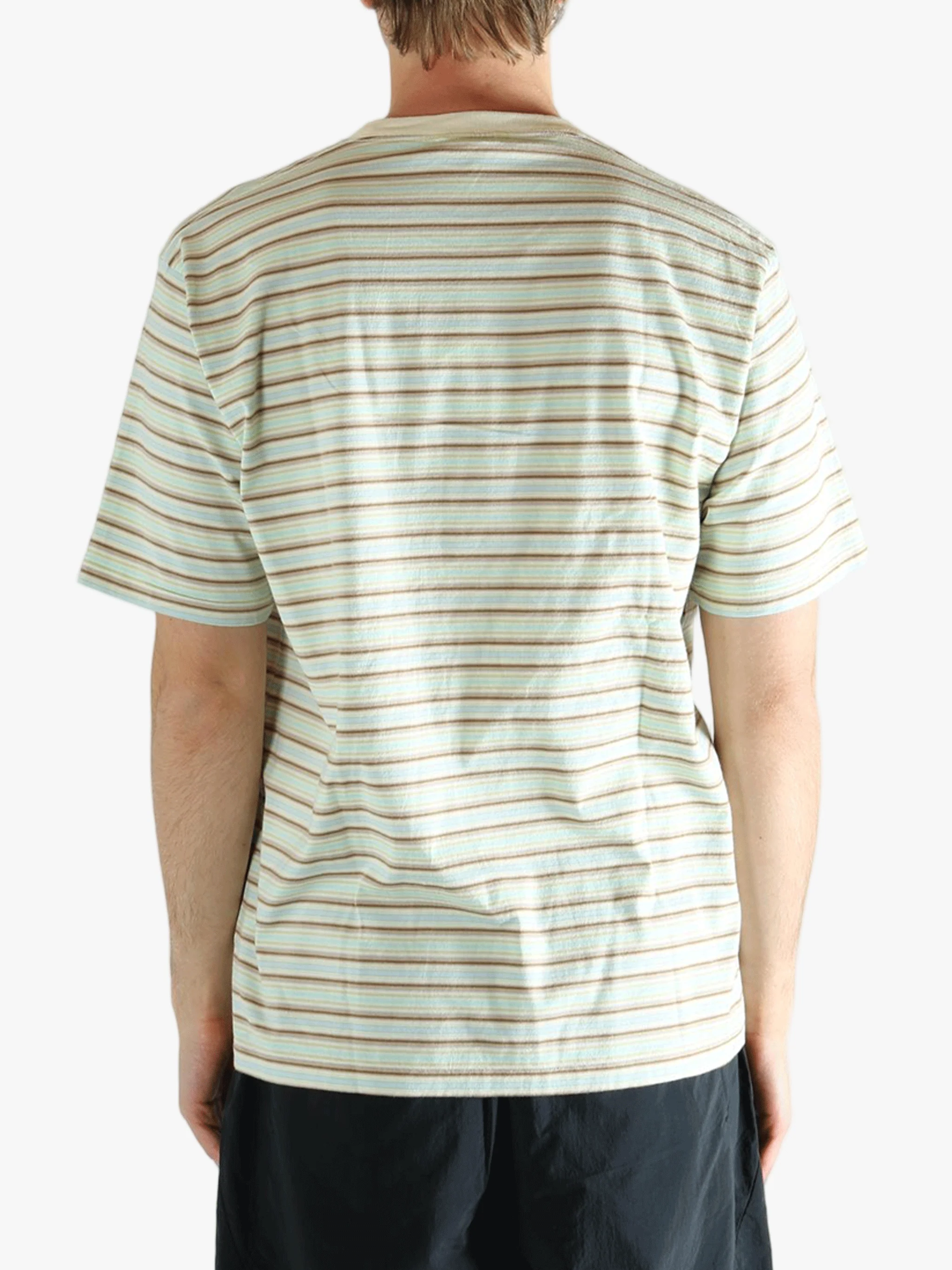 AURALEE - Men Gradient Stripe Jersey Tee - Image 3