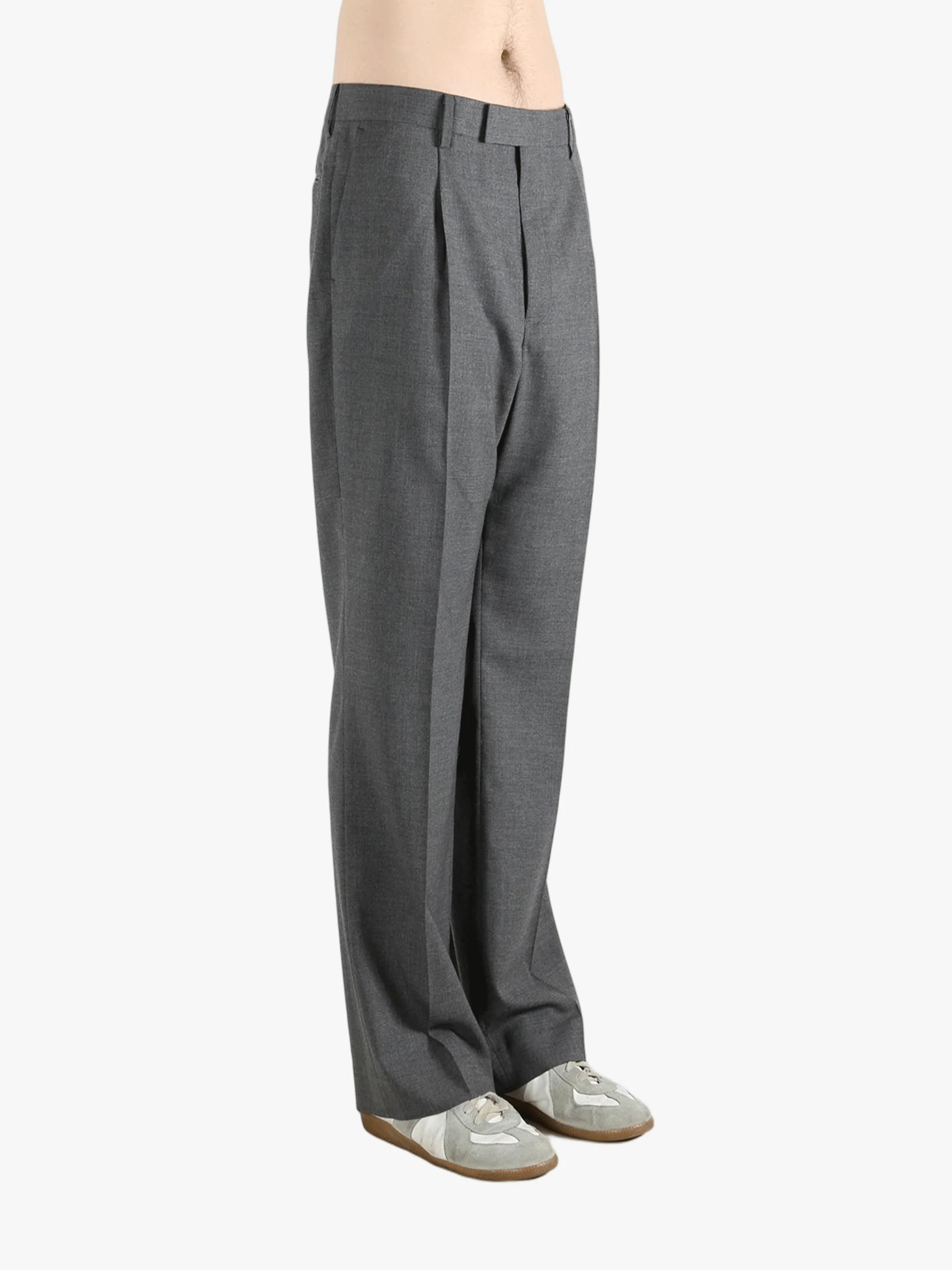 AURALEE - Men Summer Twist Cashmere Pora Slacks - Image 2