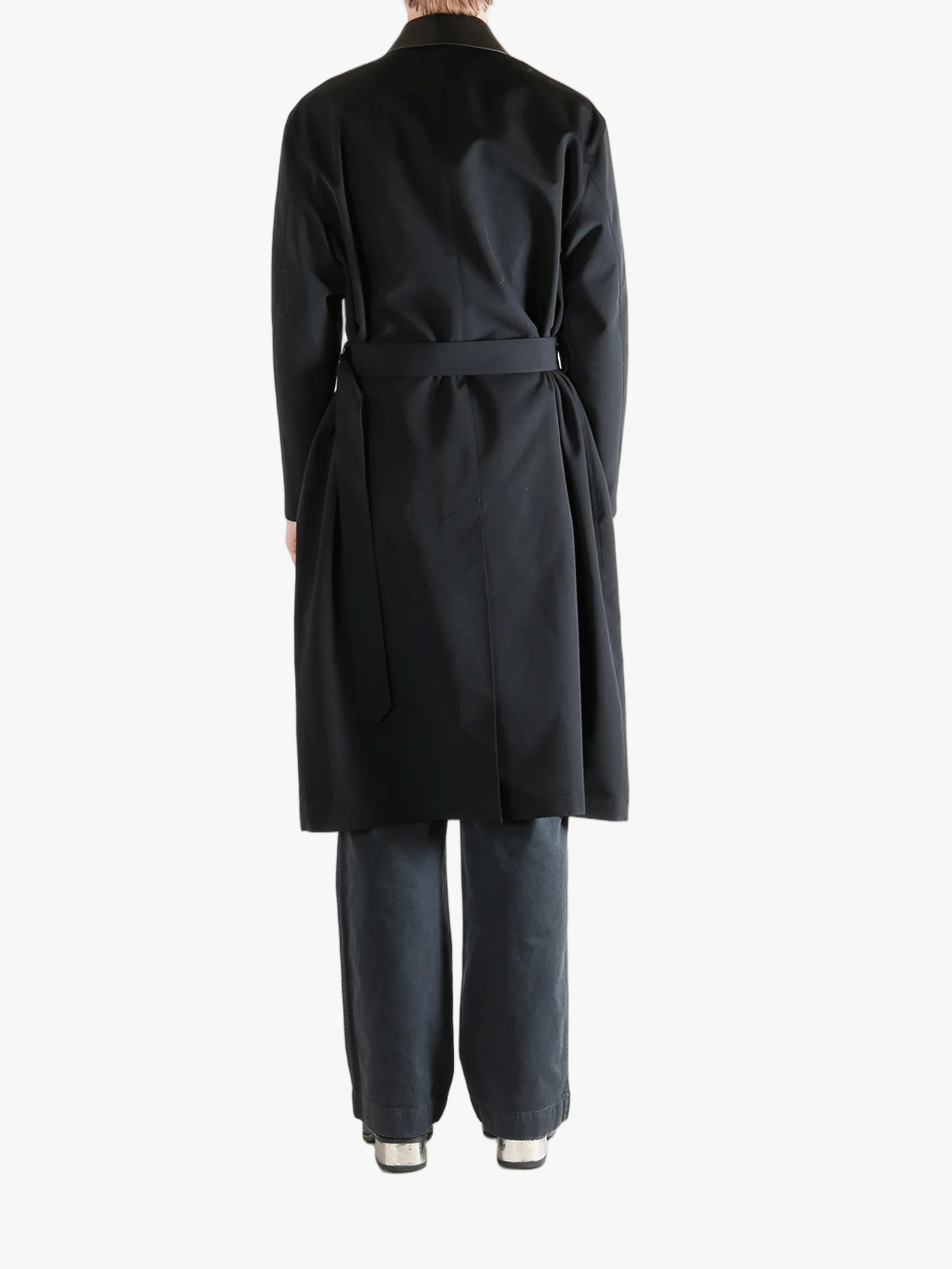 AURALEE - Men Wool Max Canvas Coat - Image 3