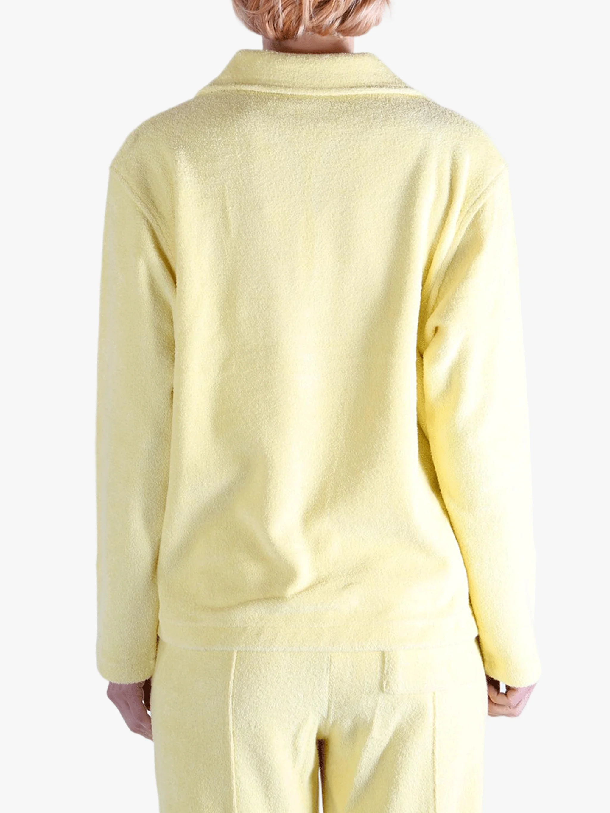 AURALEE - Women Cotton Nylon Pile P/O Shirt - Image 3