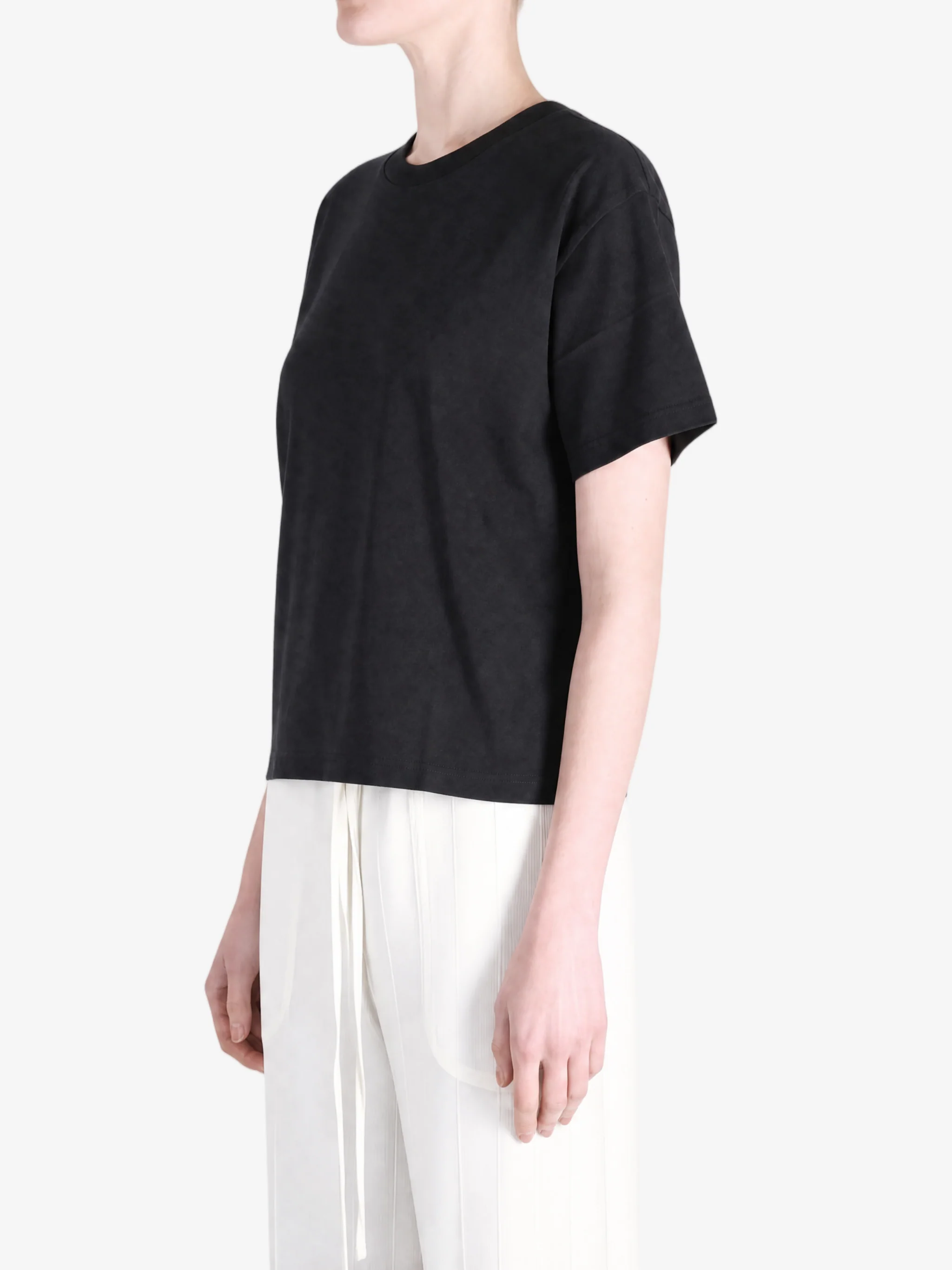 AURALEE - Women High Gauge Cotton Jersey Tee - Image 2