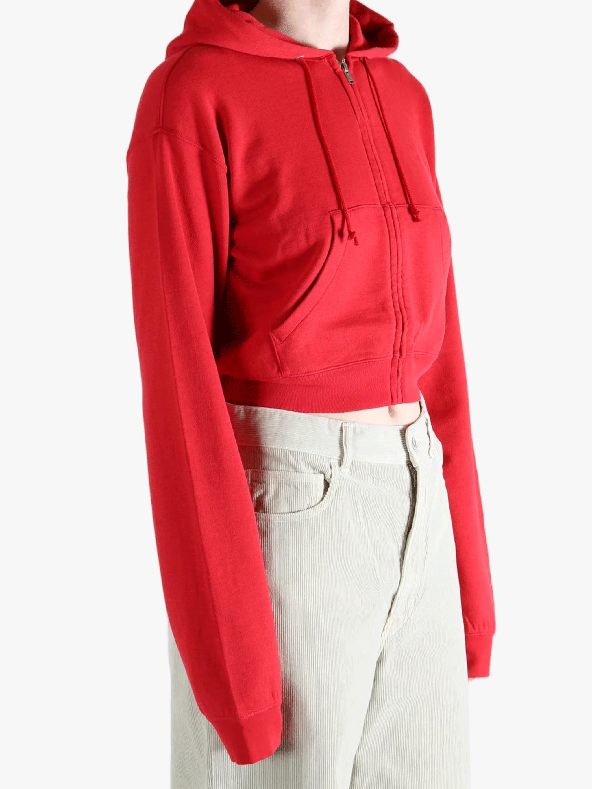 AURALEE - Women High Twist Light Sweat Zip Parka - Image 2