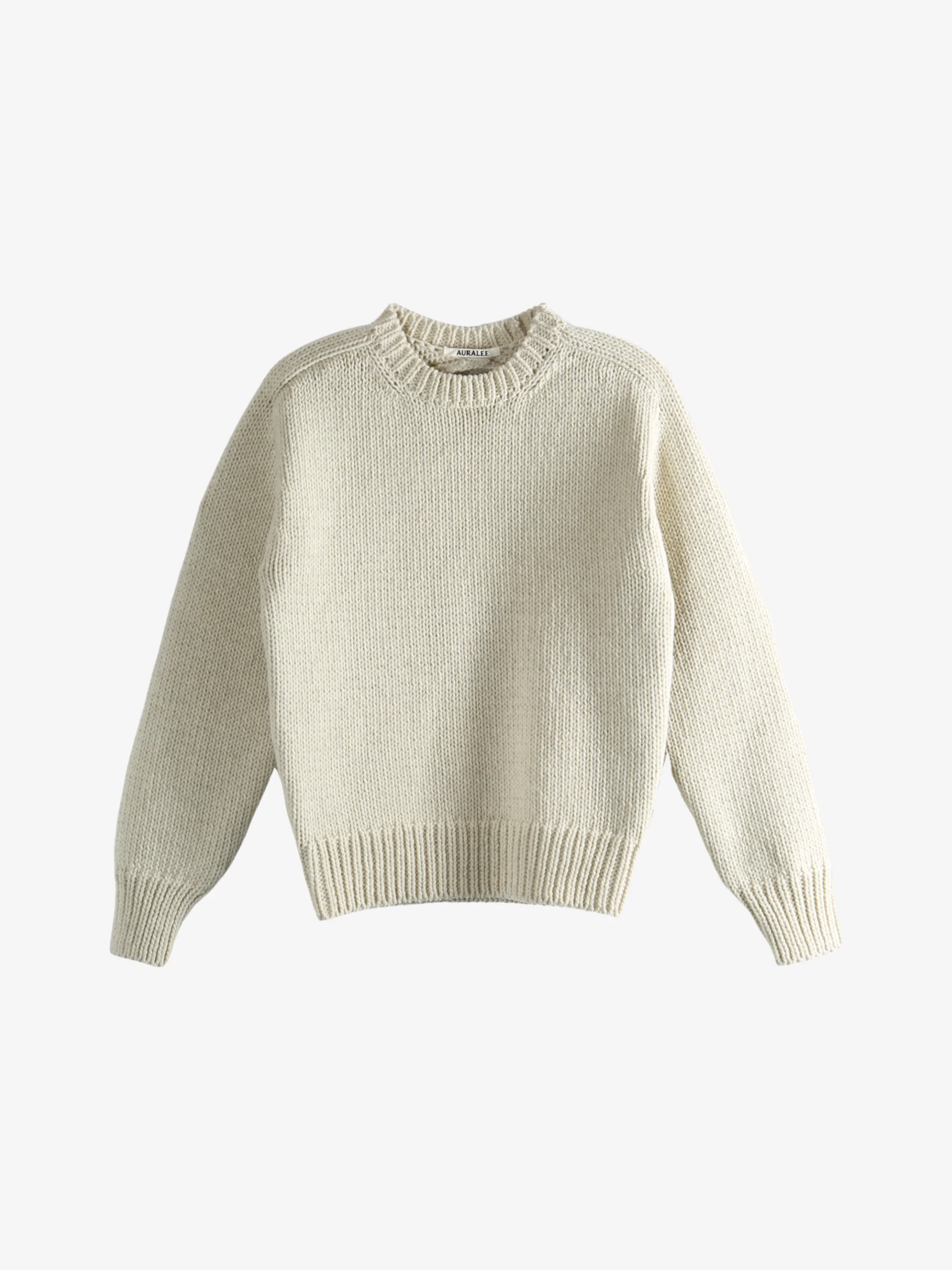 AURALEE - Women Wool Cashmere Felted Knitwear - Image 4